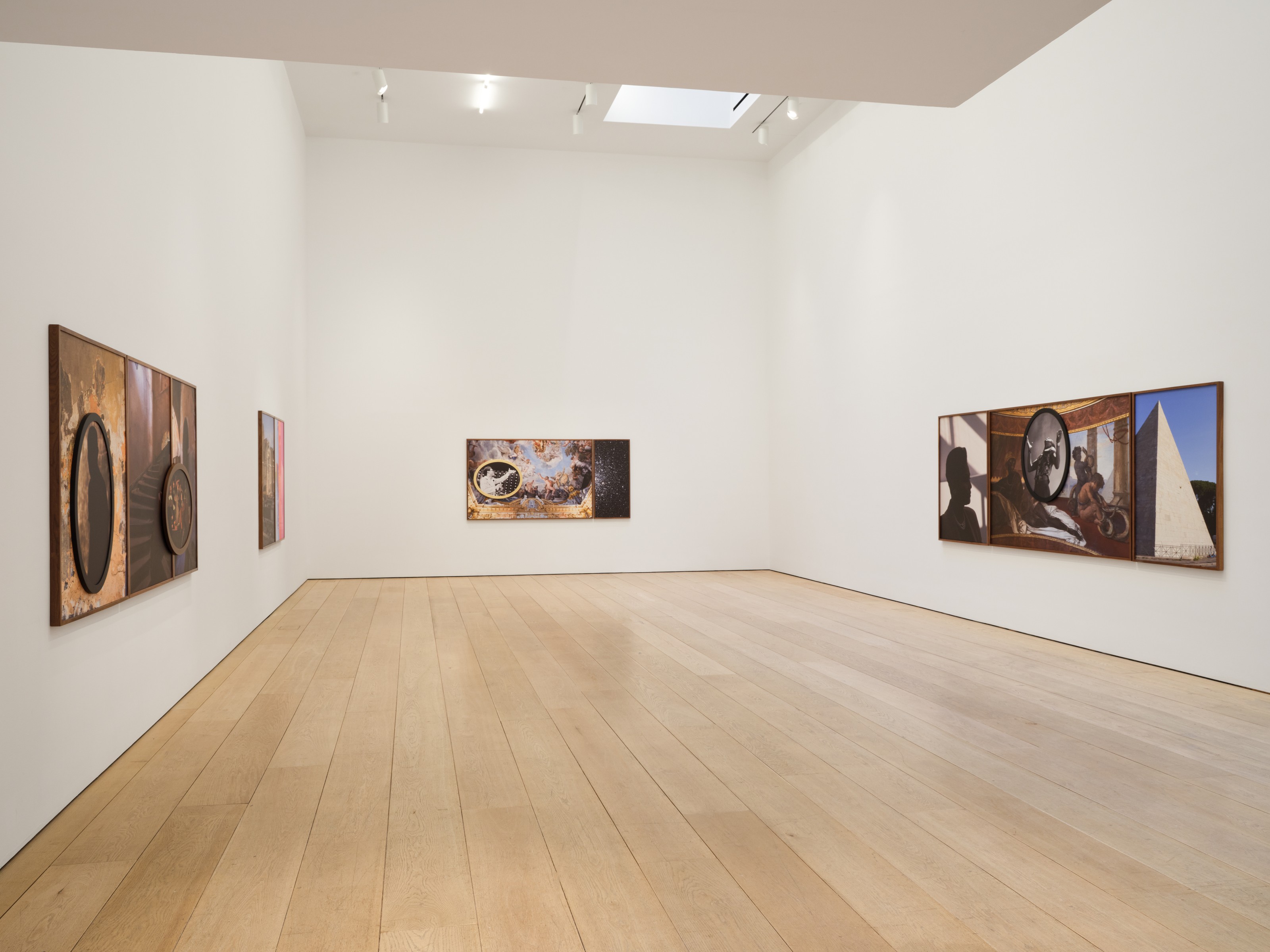 Installation view of Todd Gray at Lehmann Maupin New York