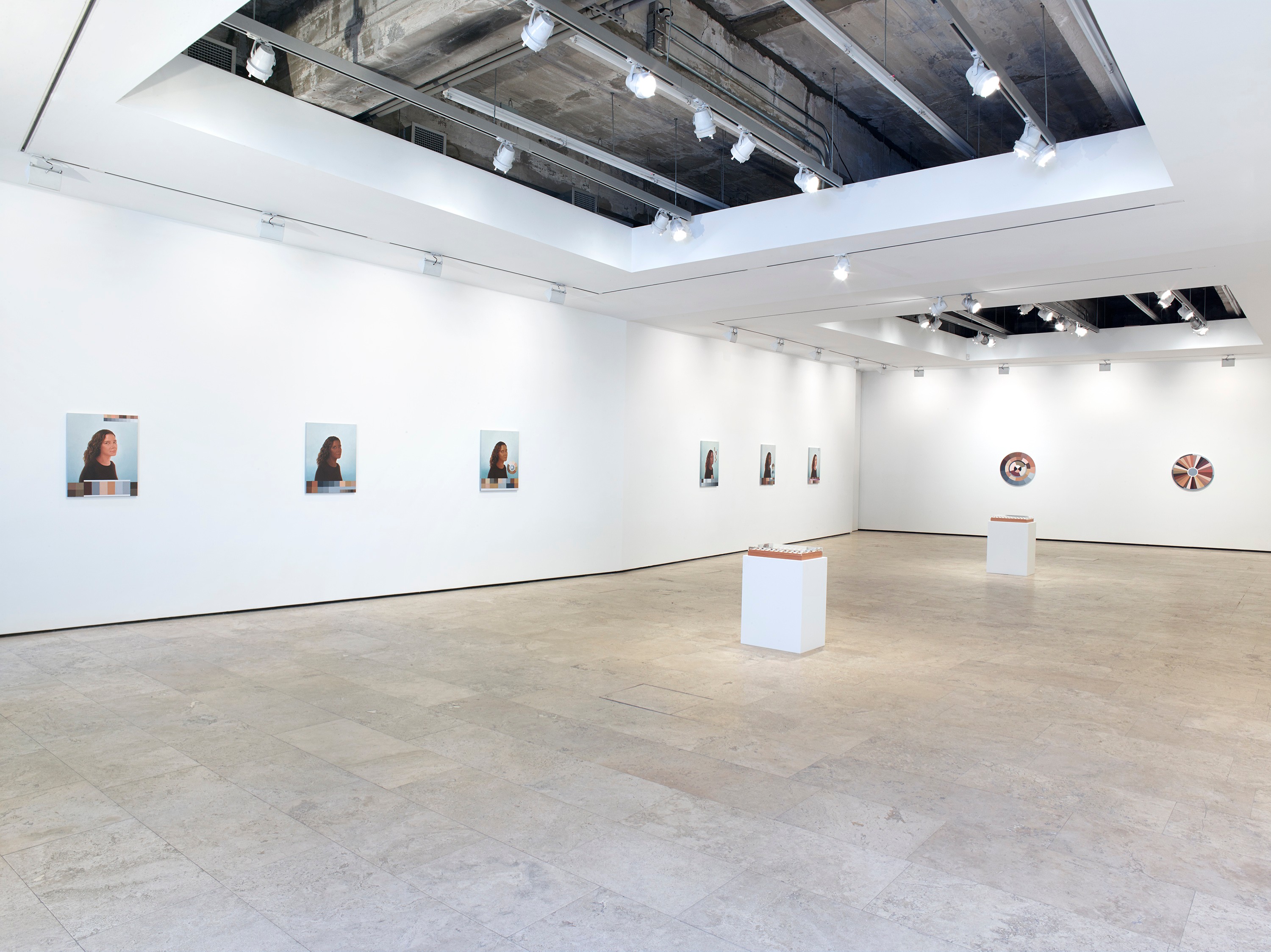 Installation view of Polvo at Lehmann Maupin New York