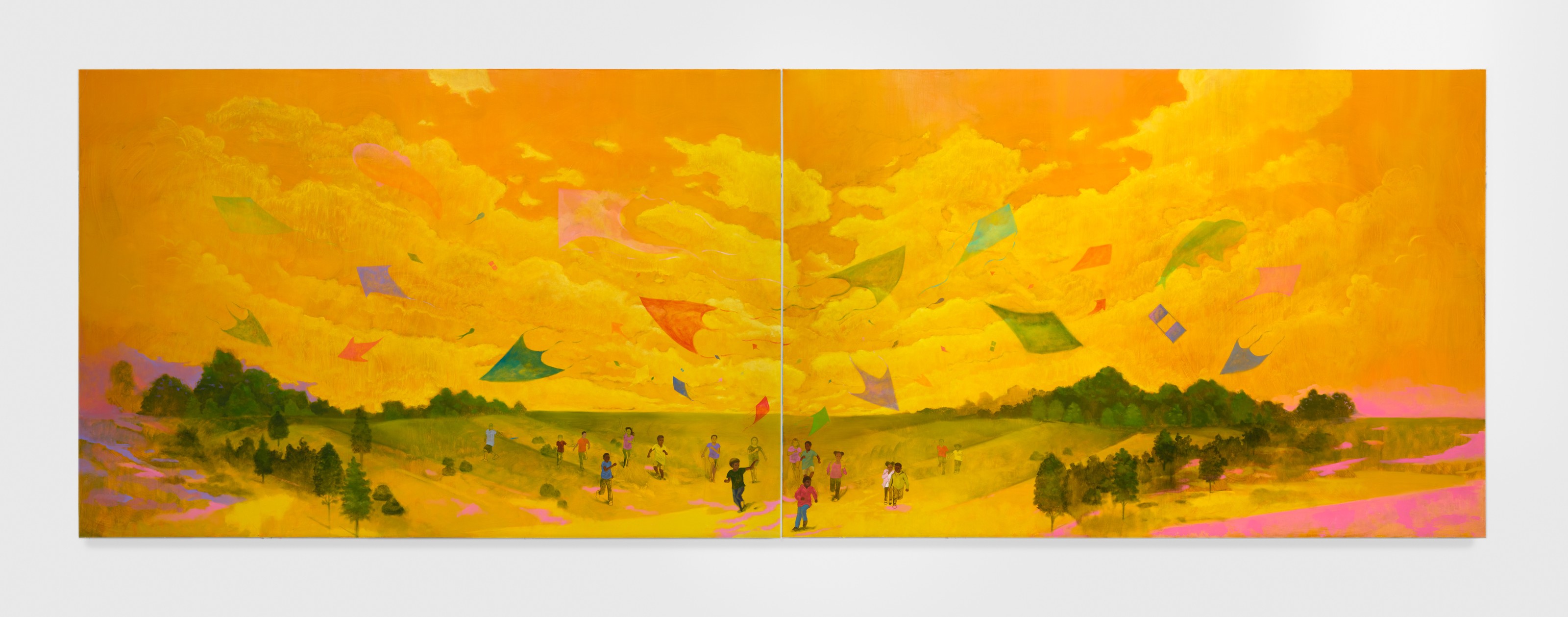 Painting by Dominic Chambers