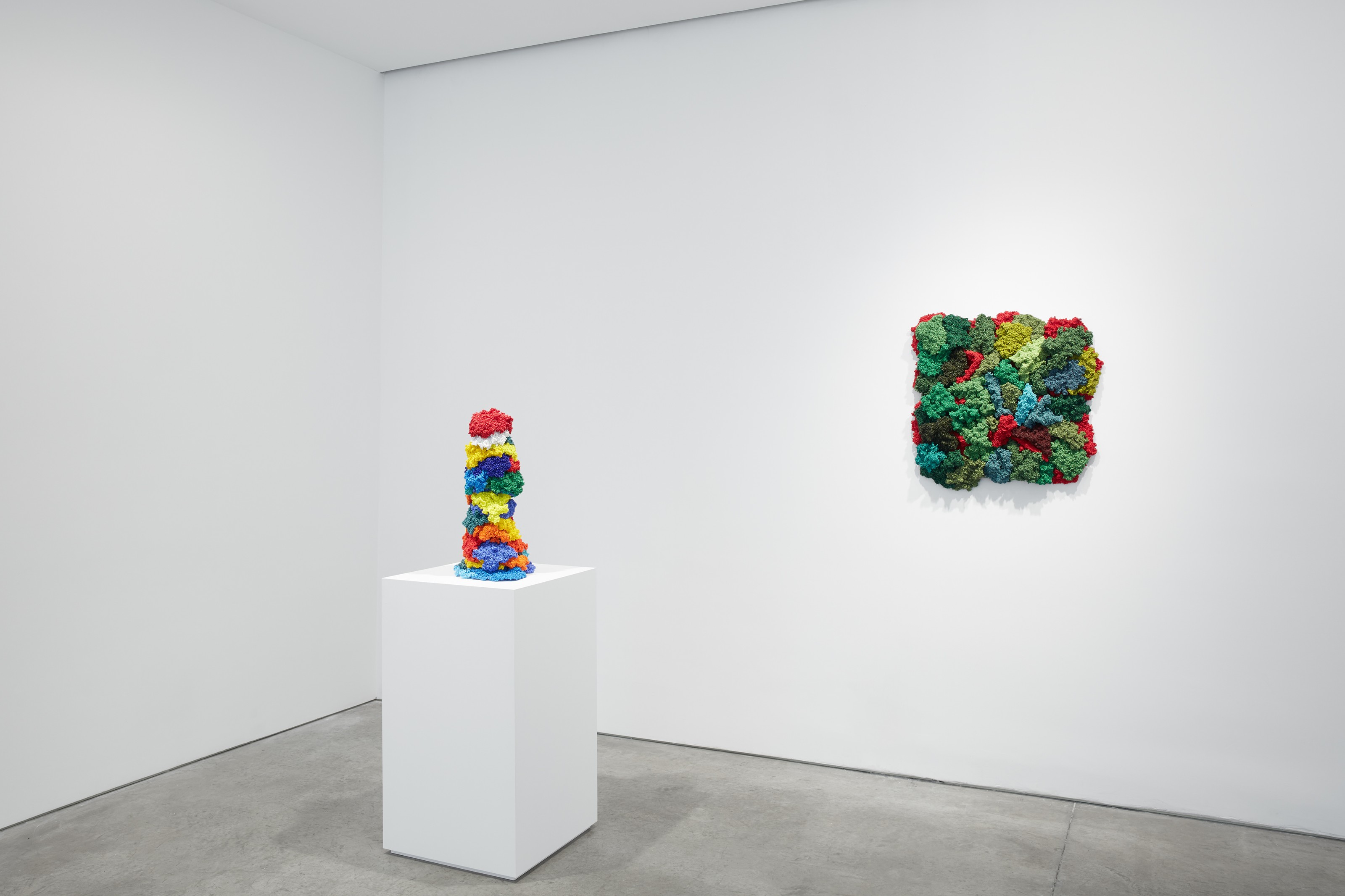 Installation view of Liza Lou at Lehmann Maupin New York