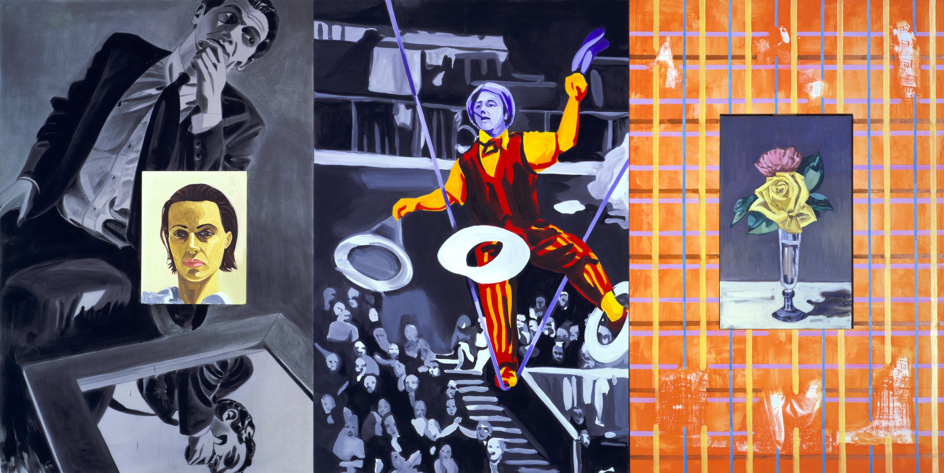 Painting by David Salle