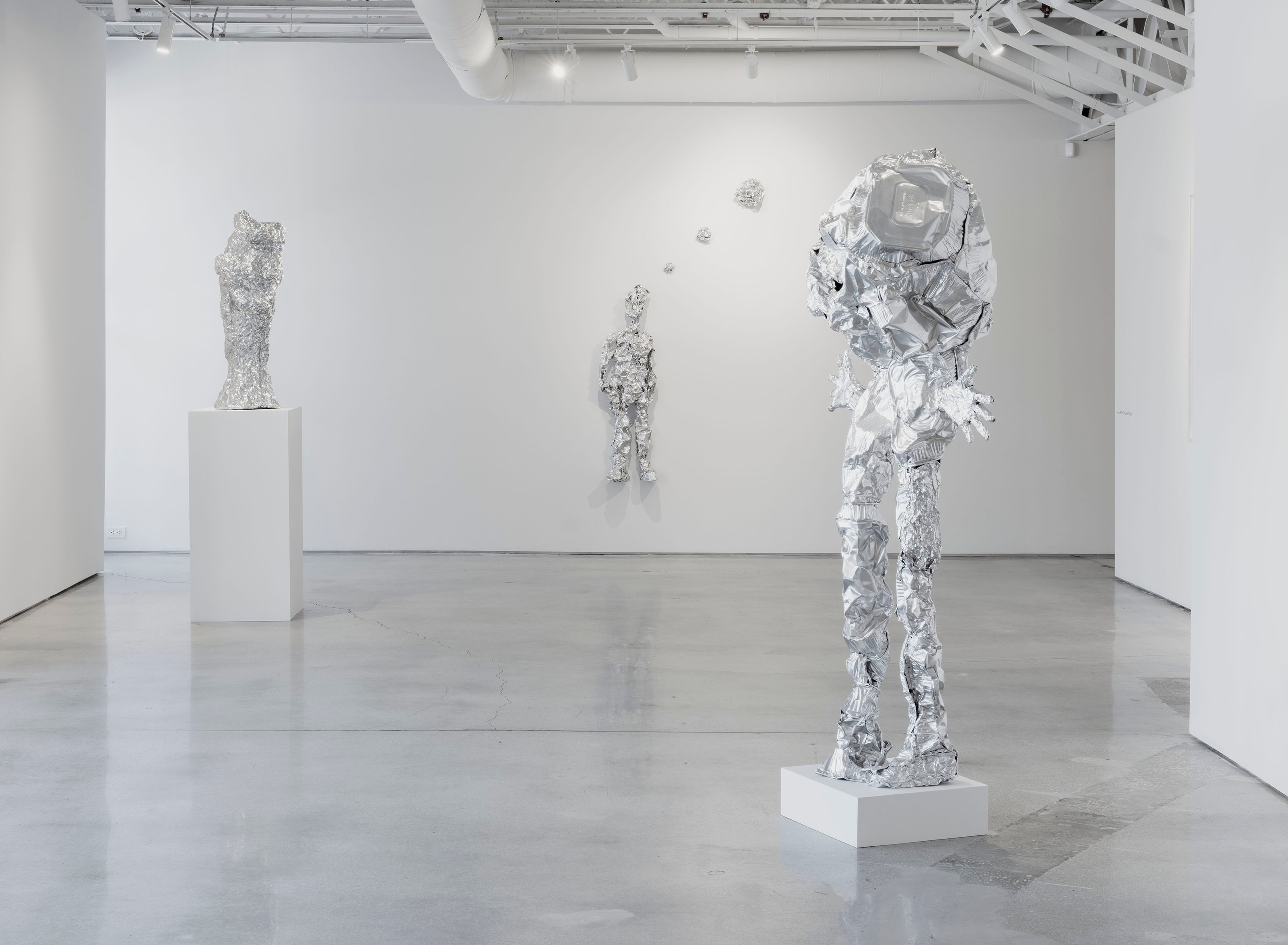 Installation view of Tom Friedman at Lehmann Maupin Palm Beach