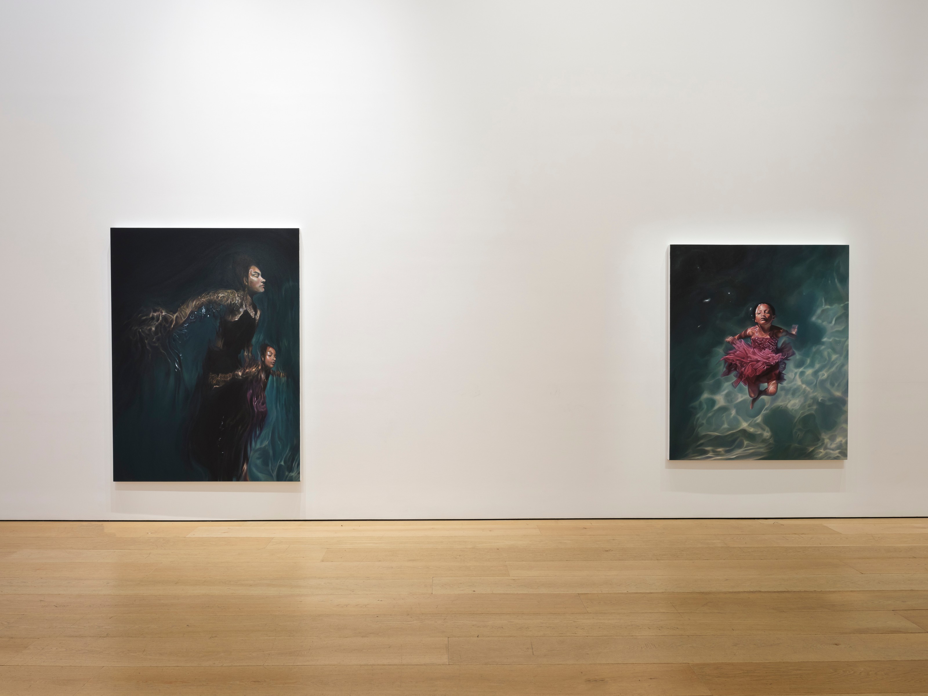 Installation view of Calida Rawles at Lehmann Maupin New York