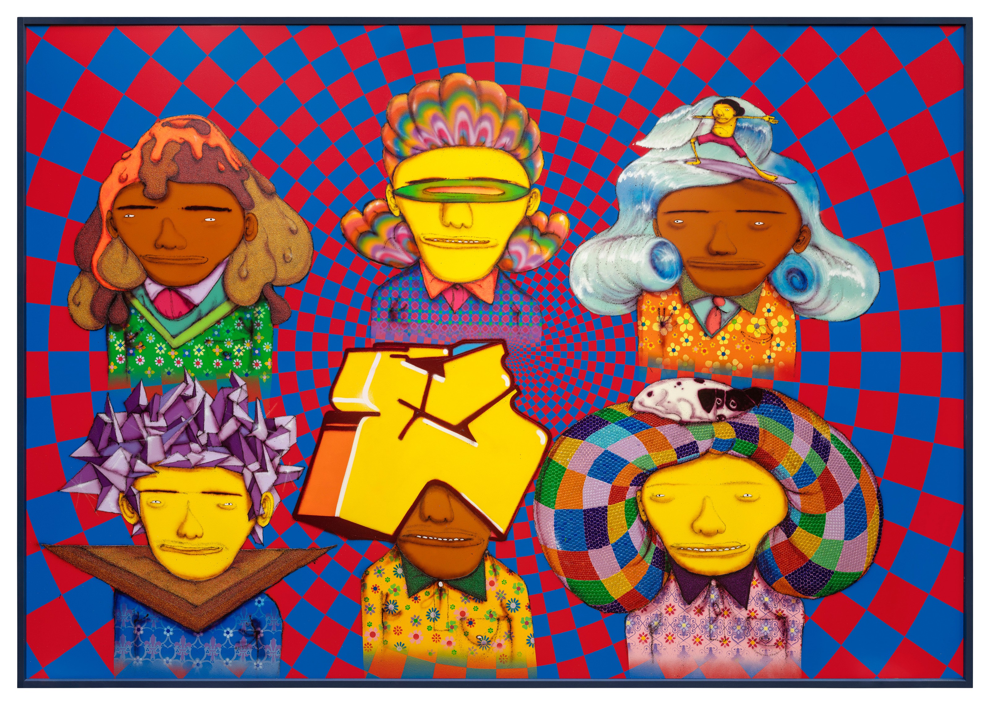 Painting by OSGEMEOS