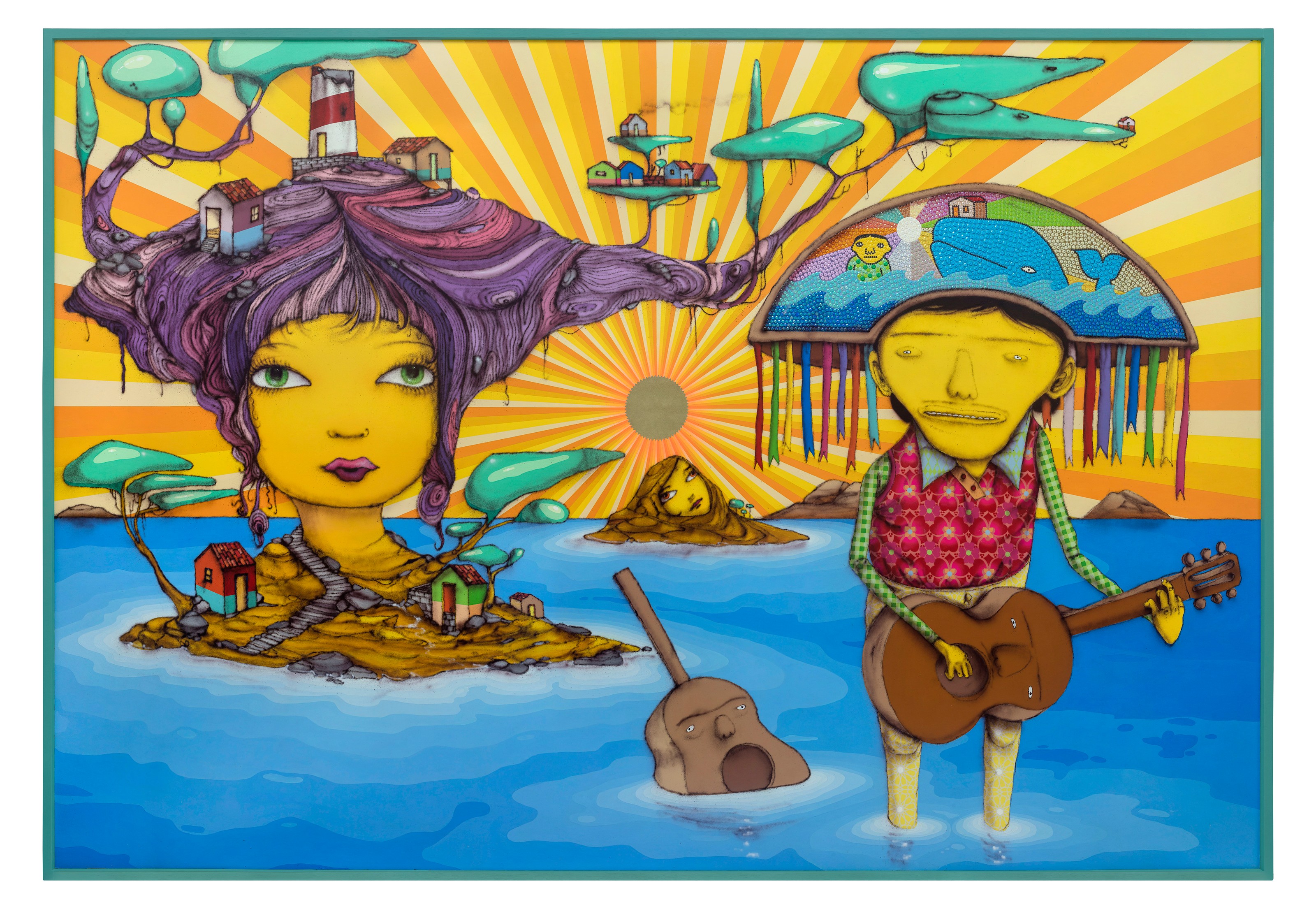 Painting by OSGEMEOS