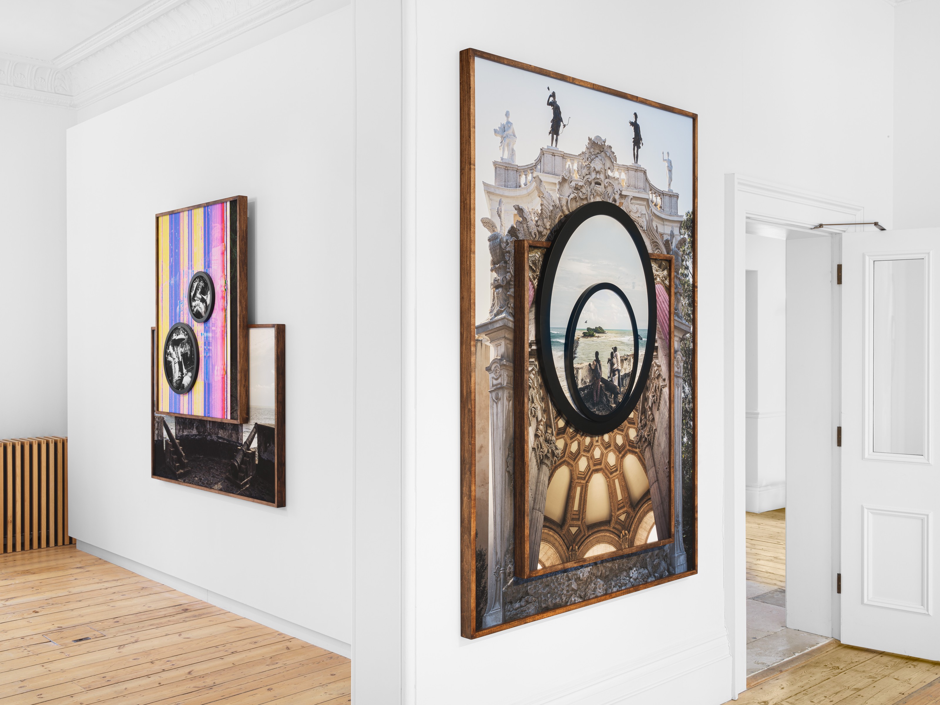 Installation view of Todd Gray at Lehmann Maupin London