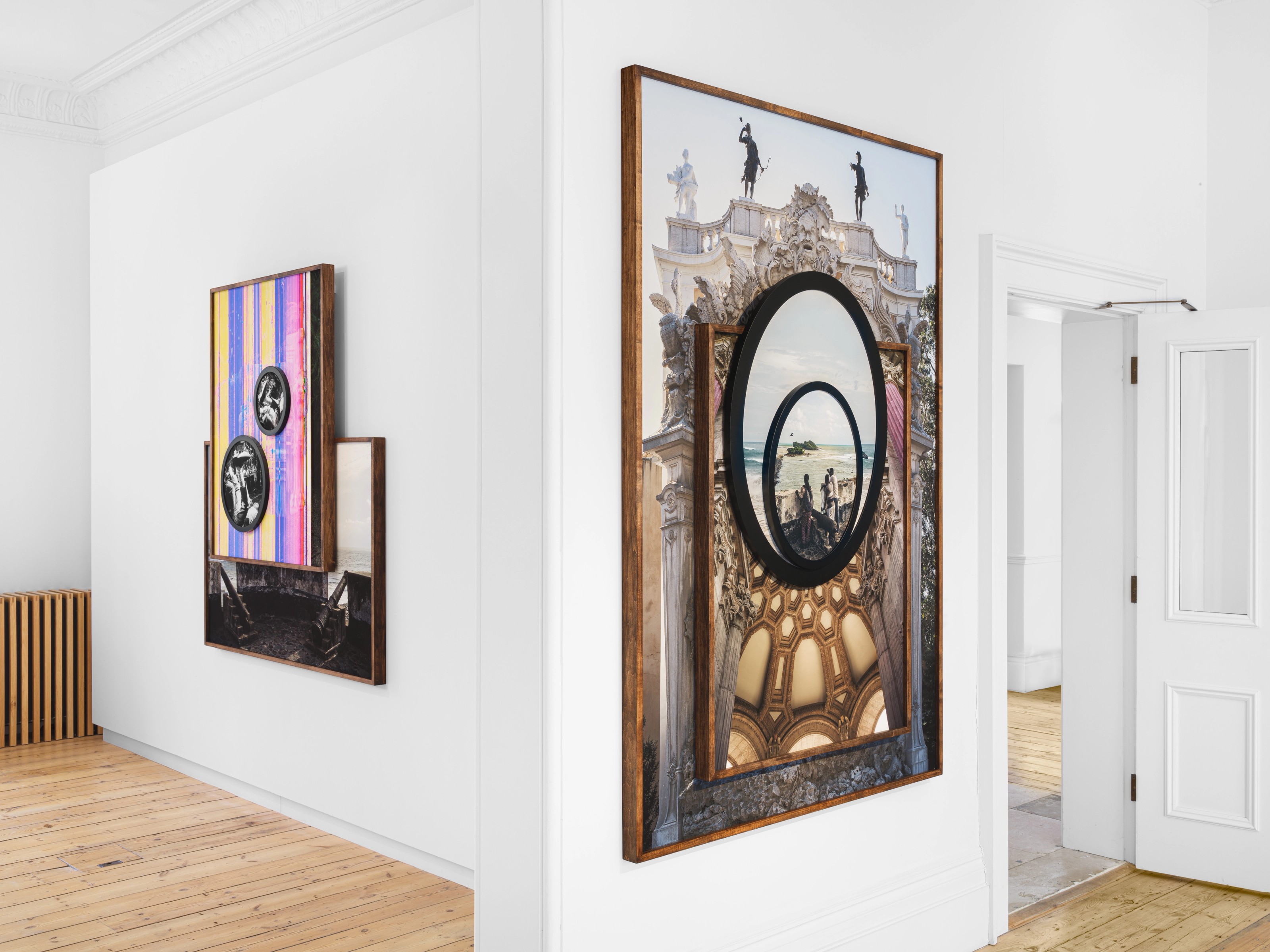 Installation view of Todd Gray at Lehmann Maupin London