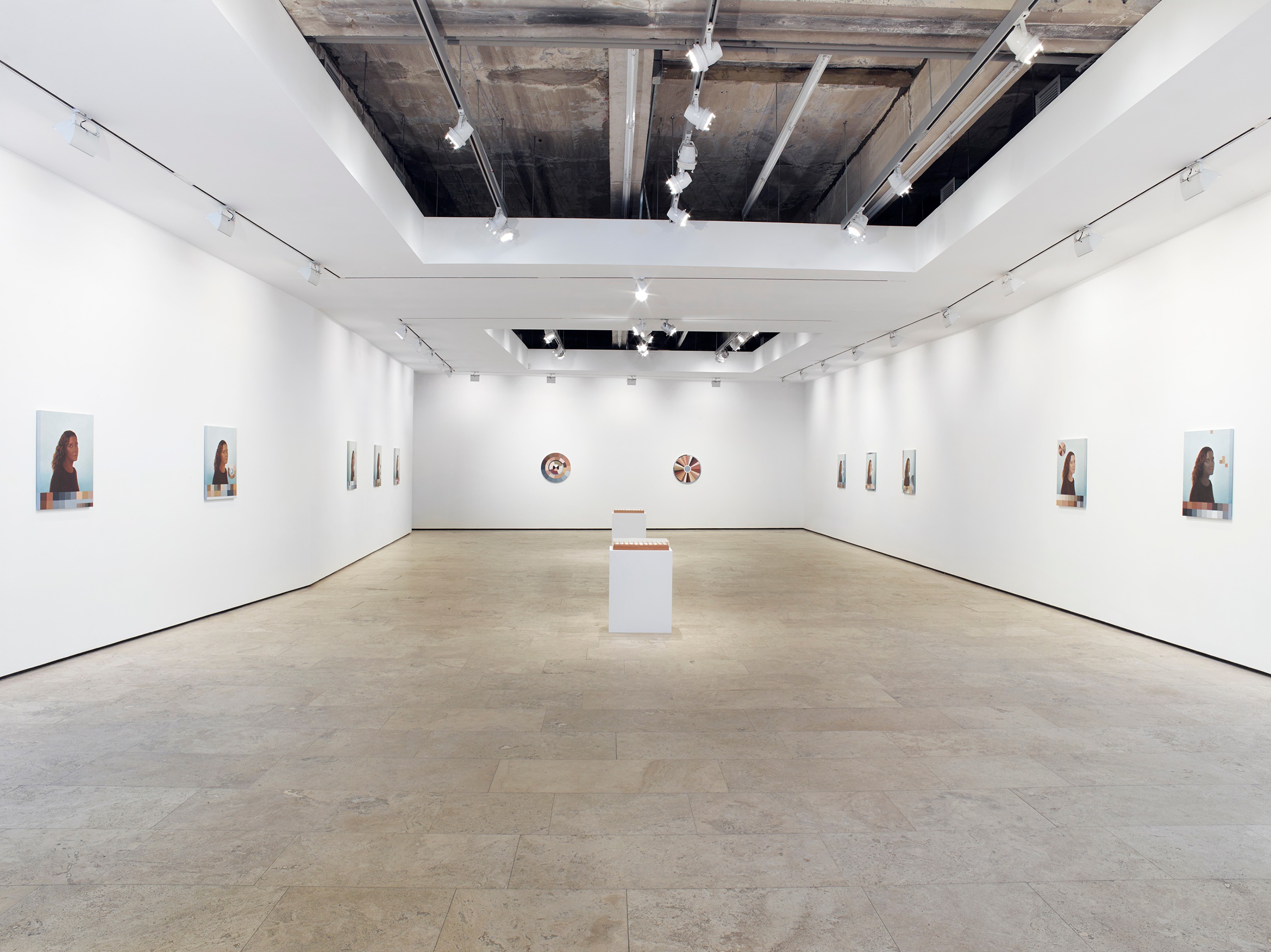 Installation view of Polvo at Lehmann Maupin New York
