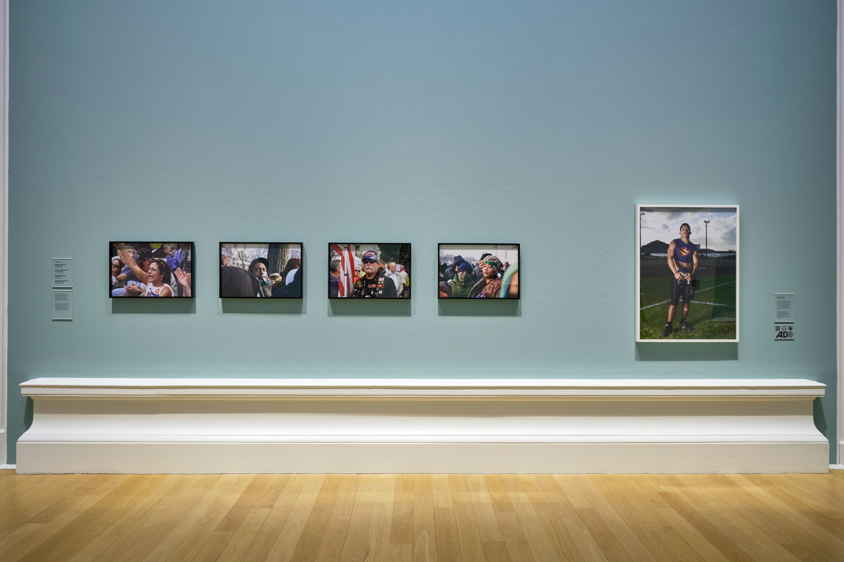 Installation view of To Be Seen at National Galleries of Scotland