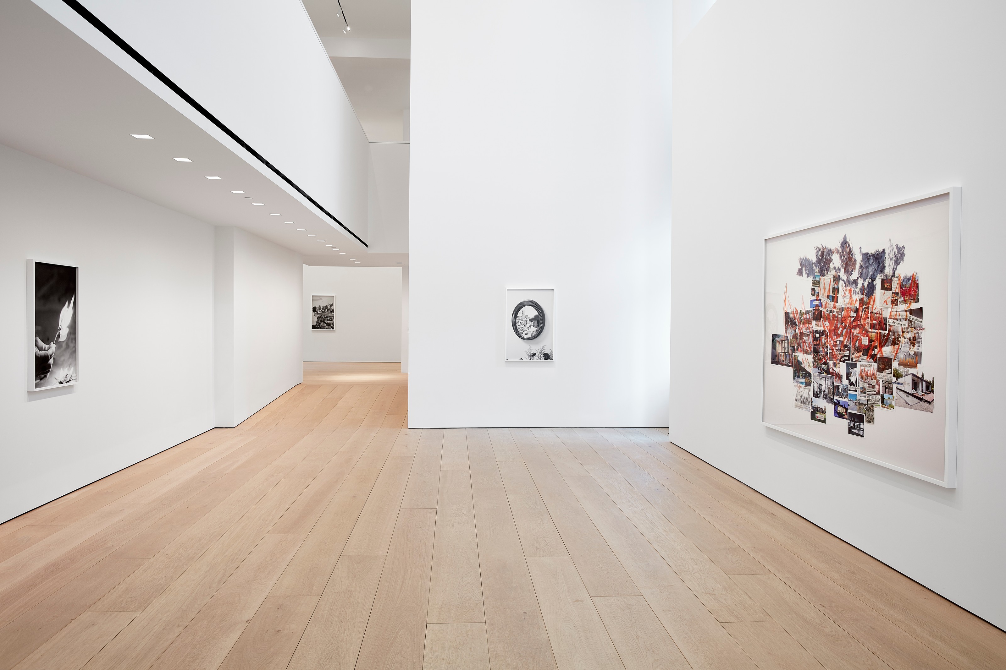Installation view of Catherine Opie at Lehmann Maupin New York