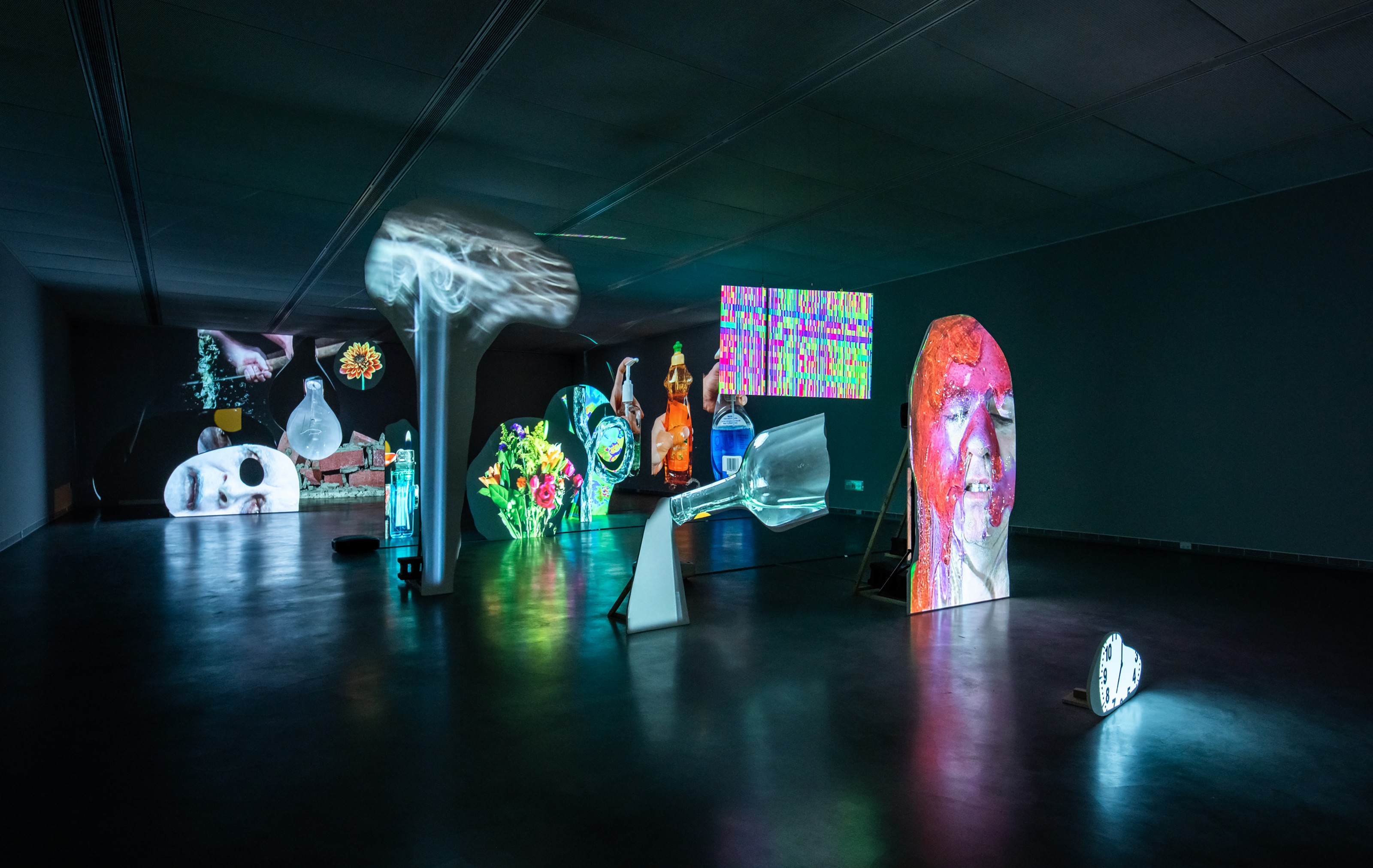 Installation by Tony Oursler