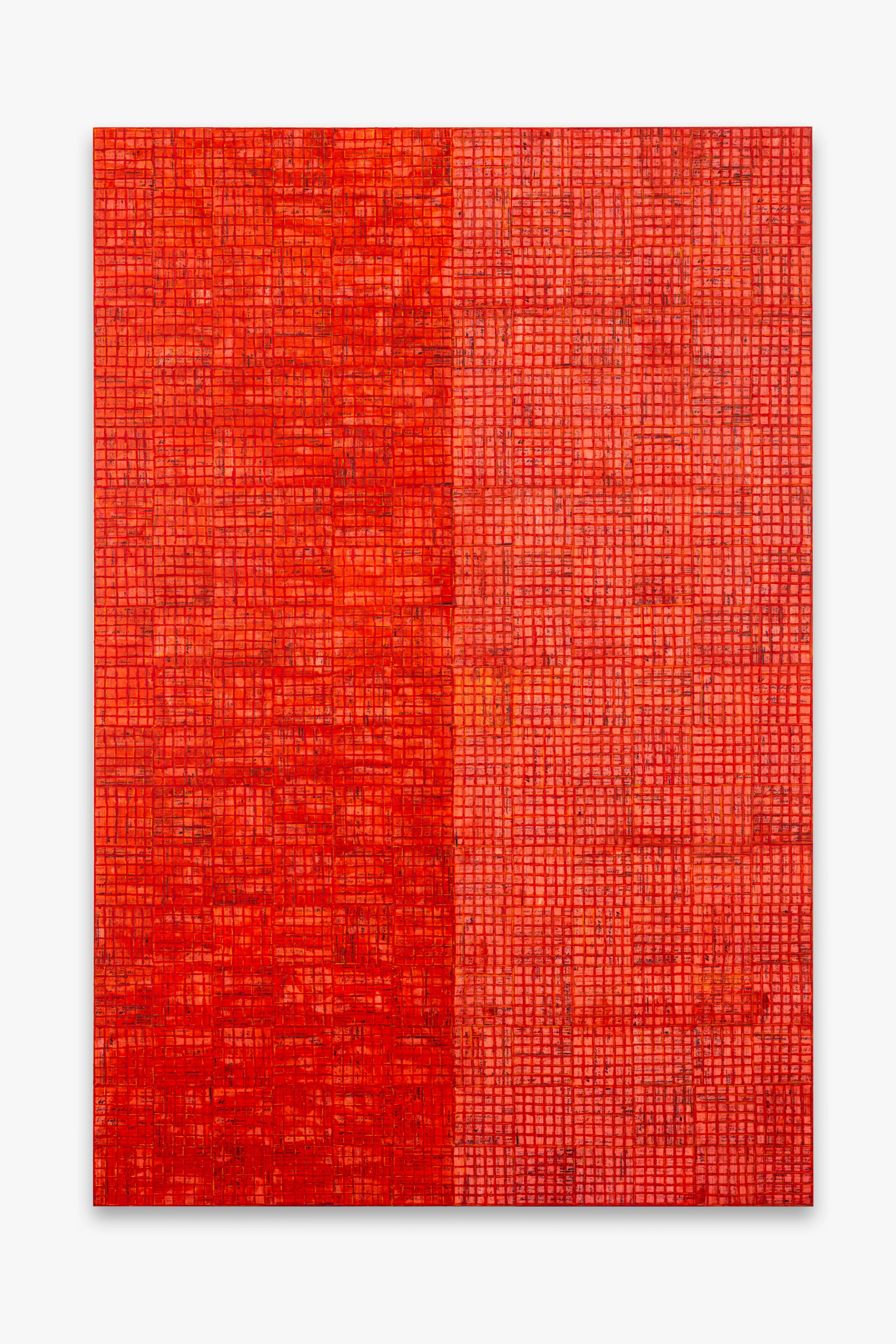 Painting by McArthur Binion