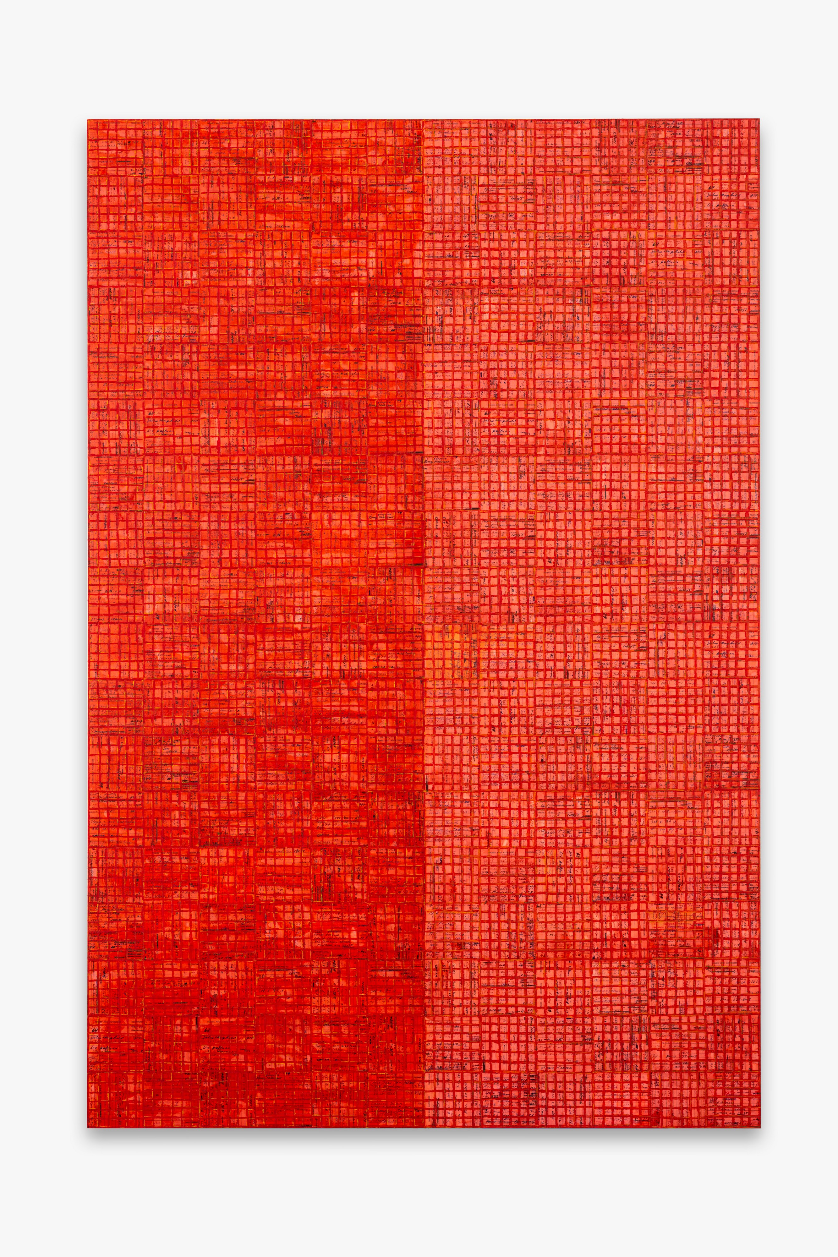 Painting by McArthur Binion
