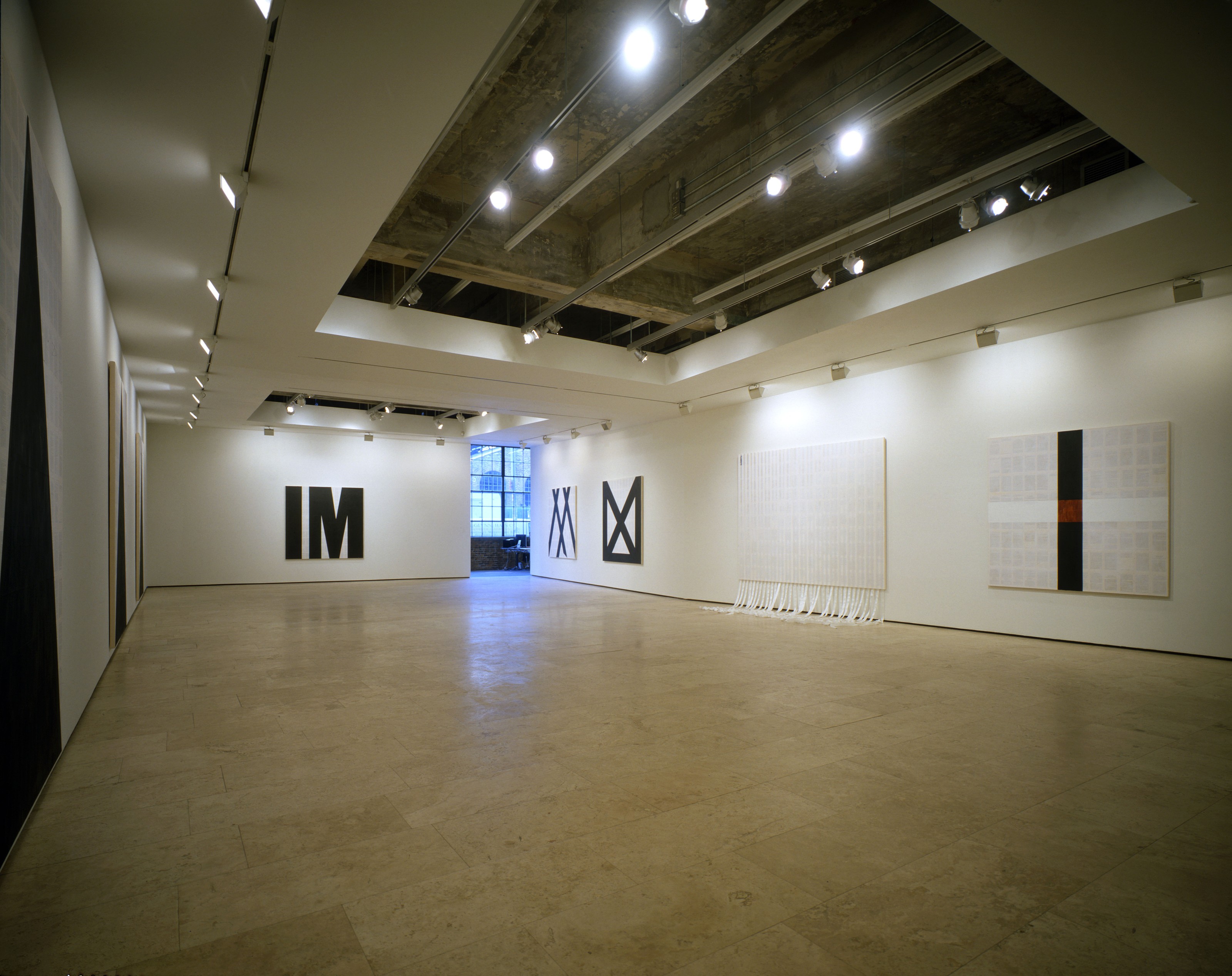 Installation view of Tim Rollins and K.O.S. at Lehmann Maupin New York