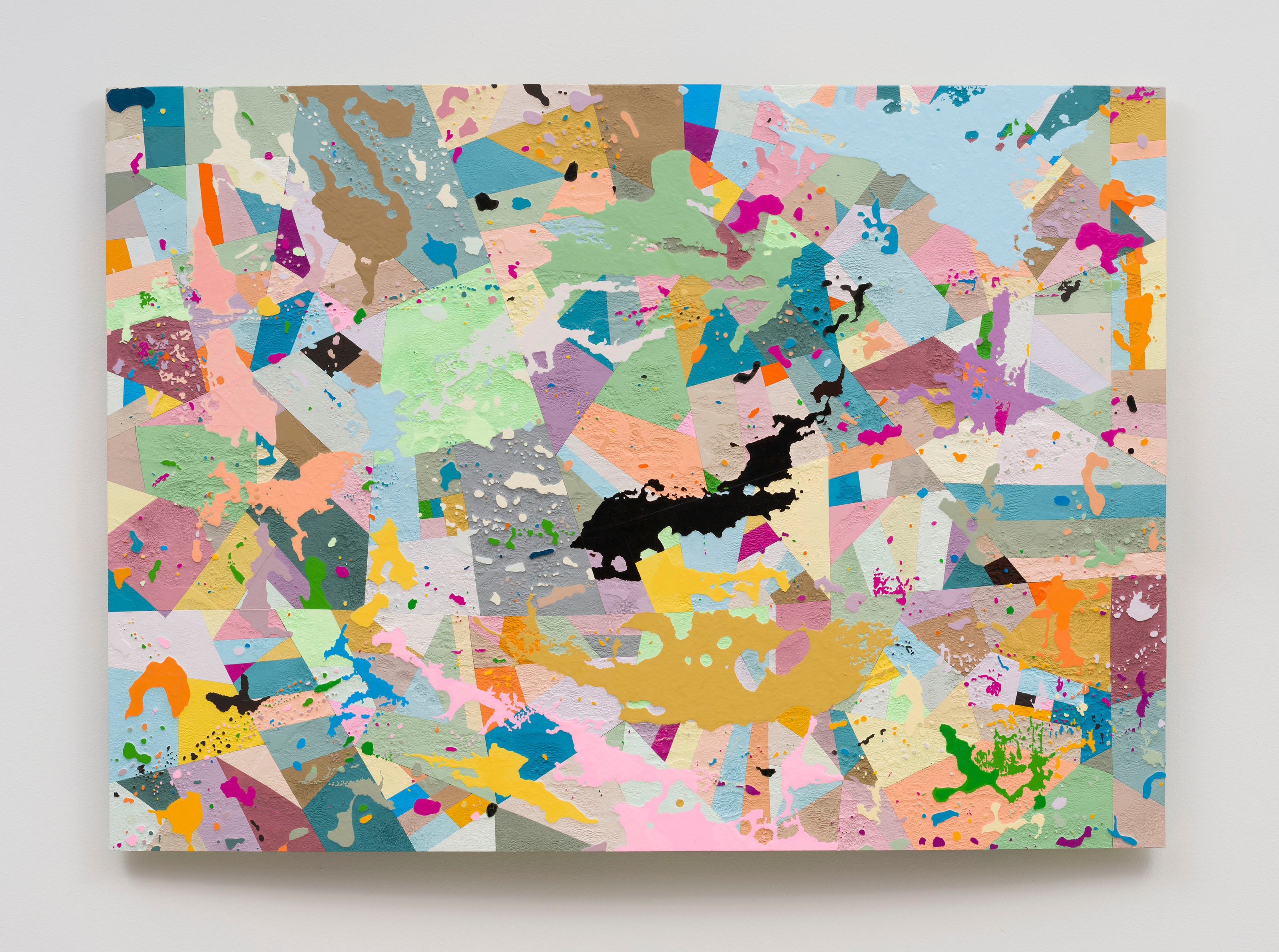 Wall work by Tom Friedman