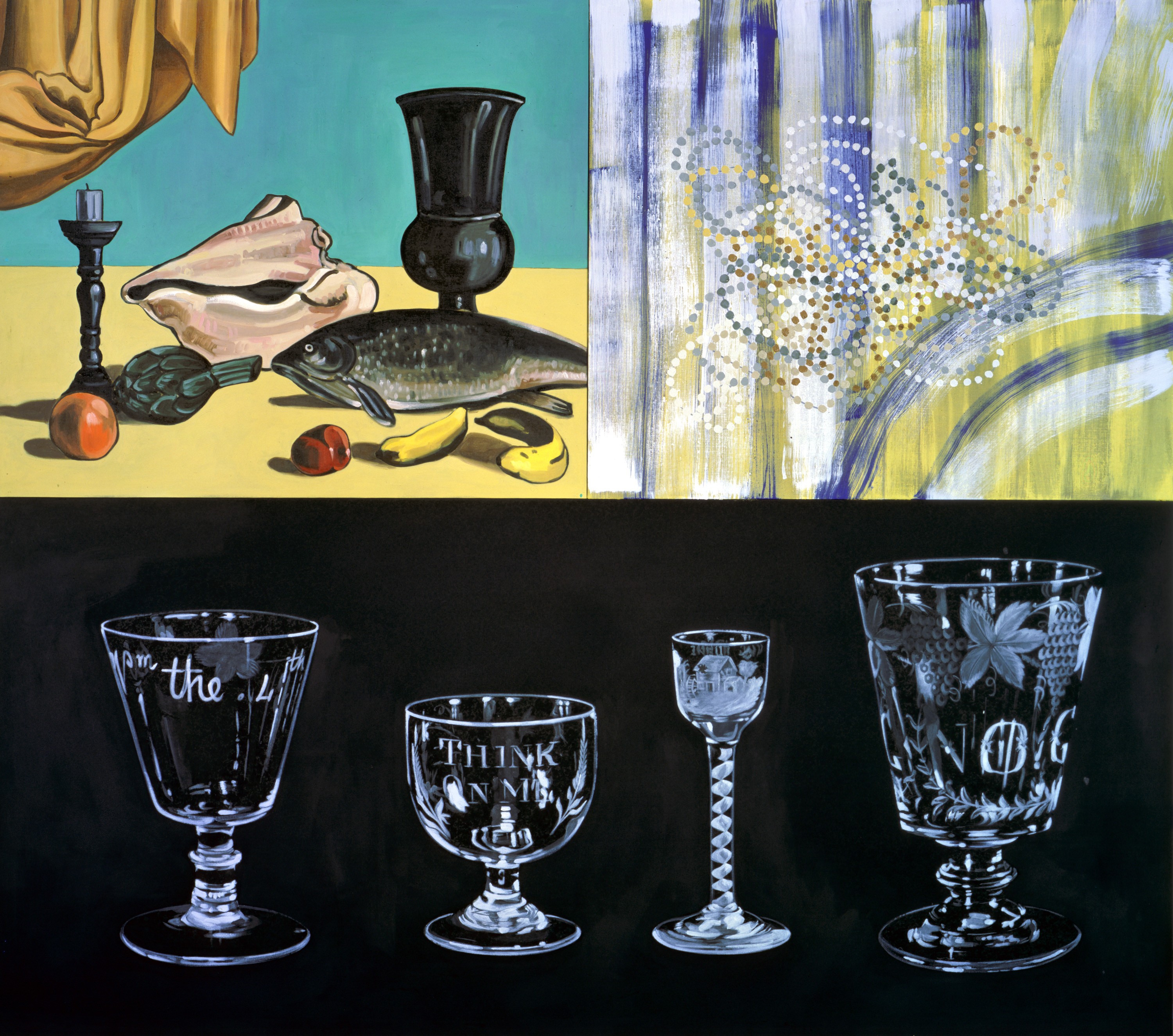 Painting by David Salle