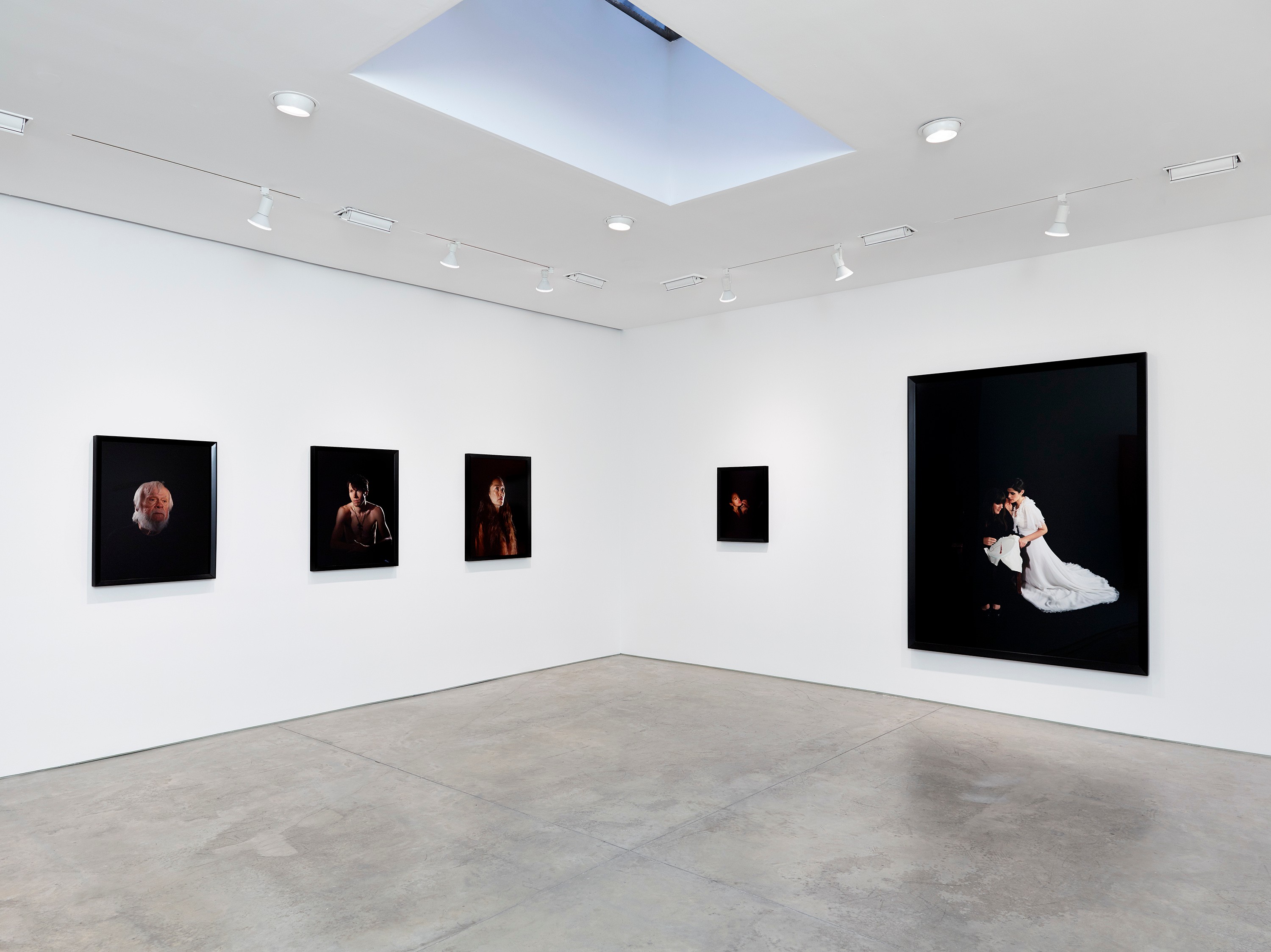 Installation view of Catherine Opie at Lehmann Maupin New York