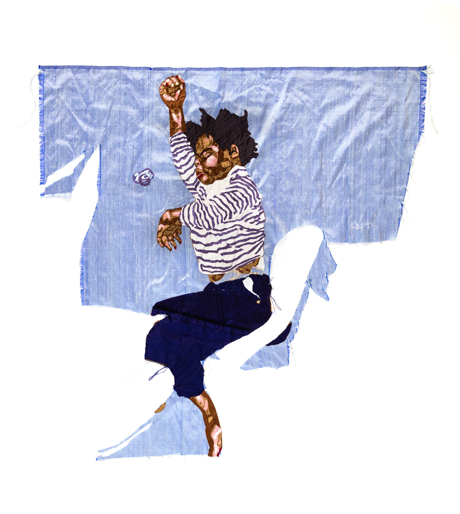 Wall work by Billie Zangewa