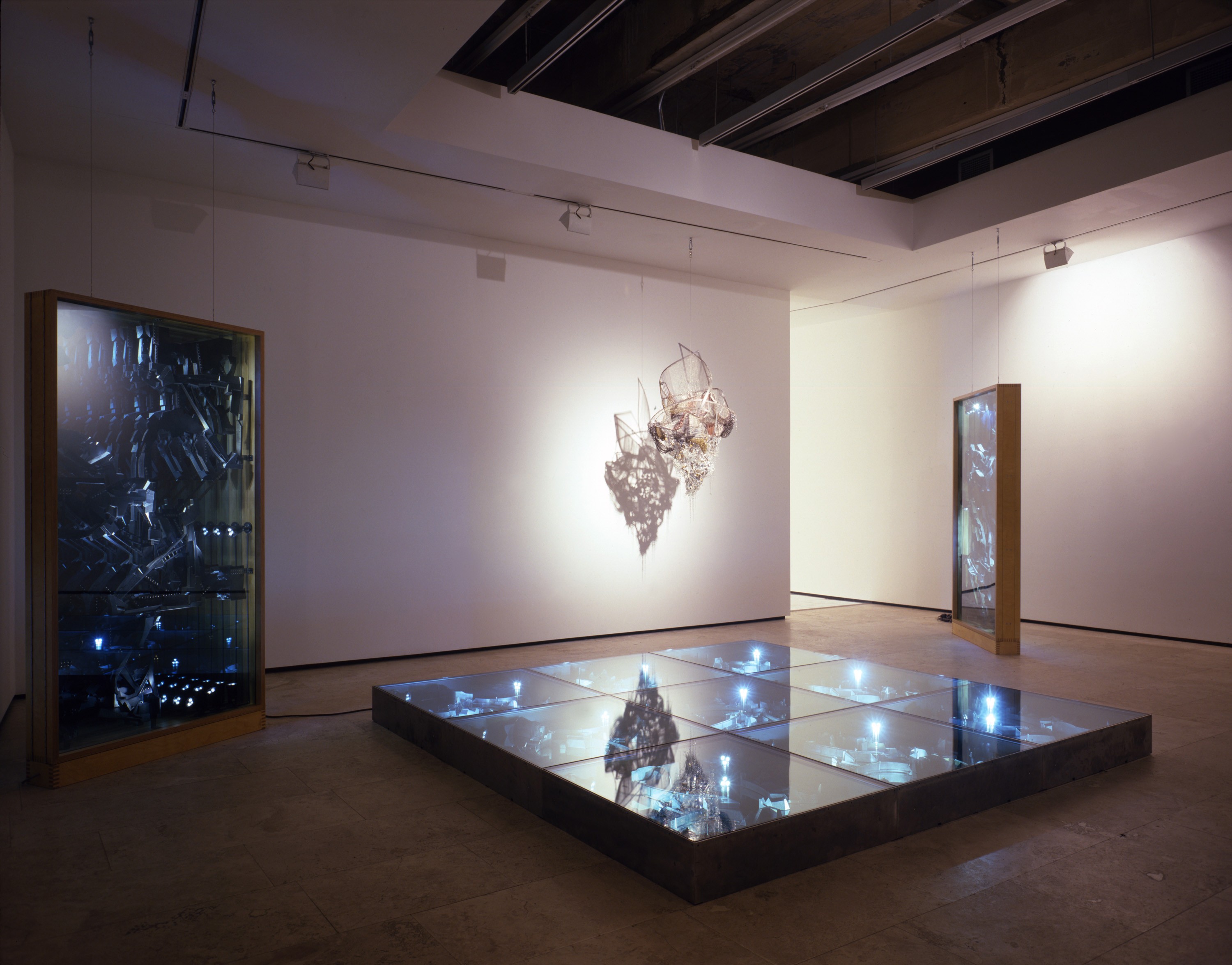 Installation view of Lee Bul at Lehmann Maupin New York