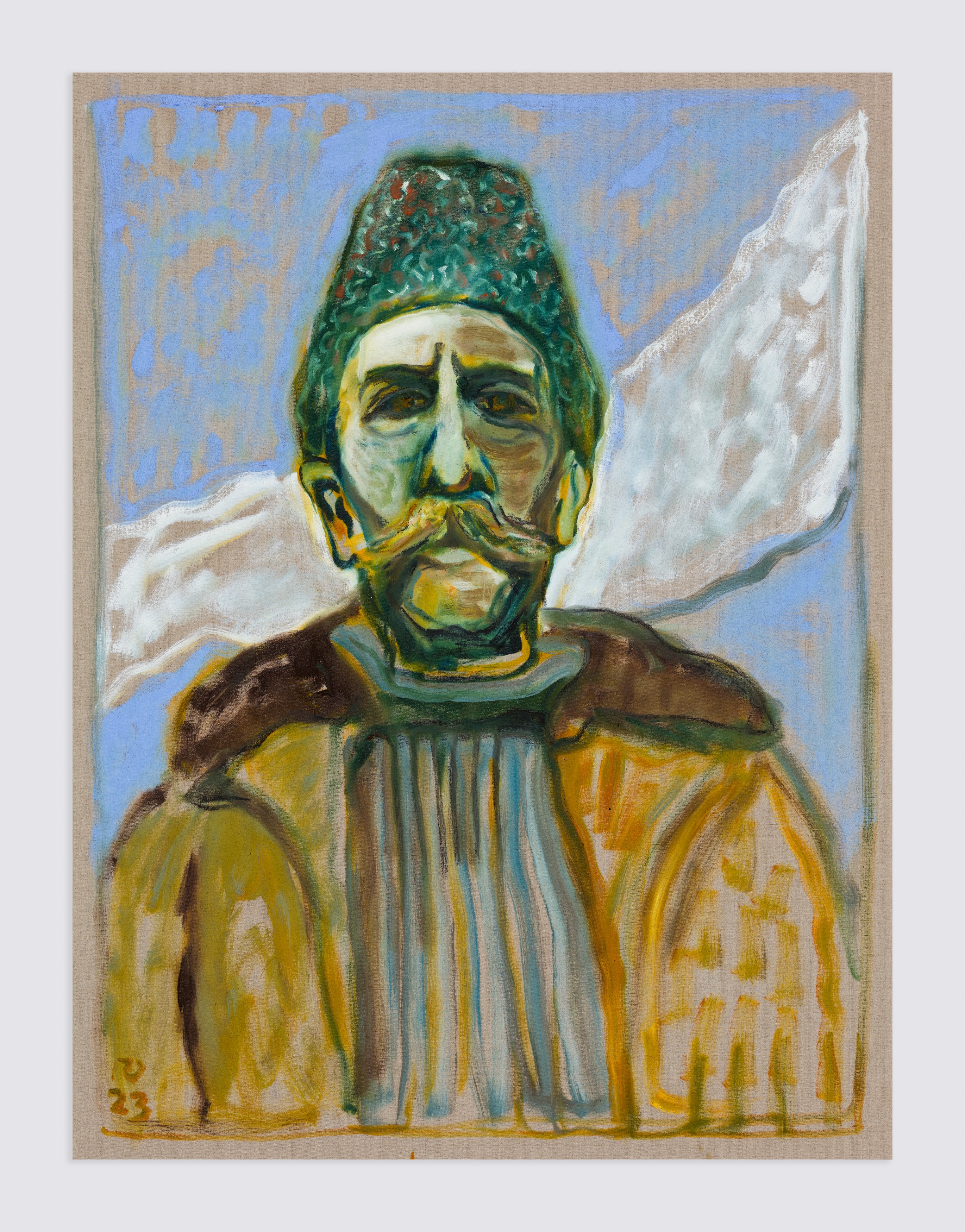 Painting by Billy Childish