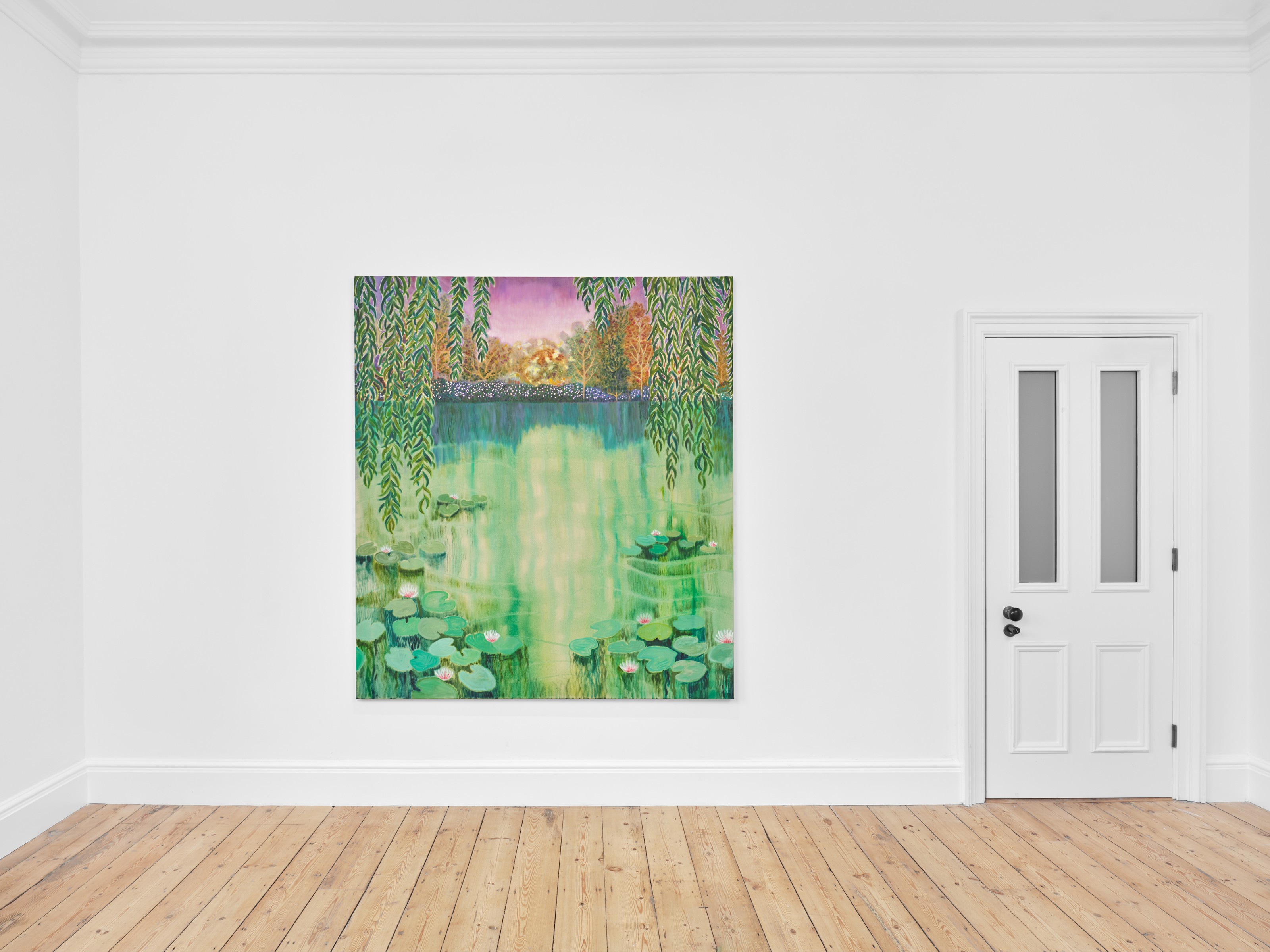 Installation view of Freya Douglas-Morris at Lehmann Maupin London
