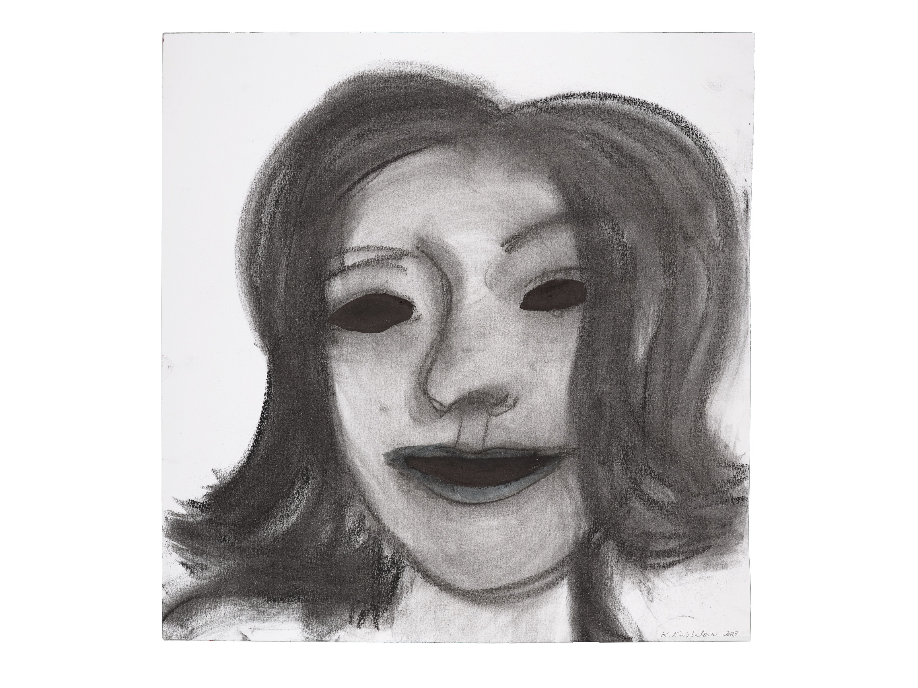 Work on paper by Klara Kristalova