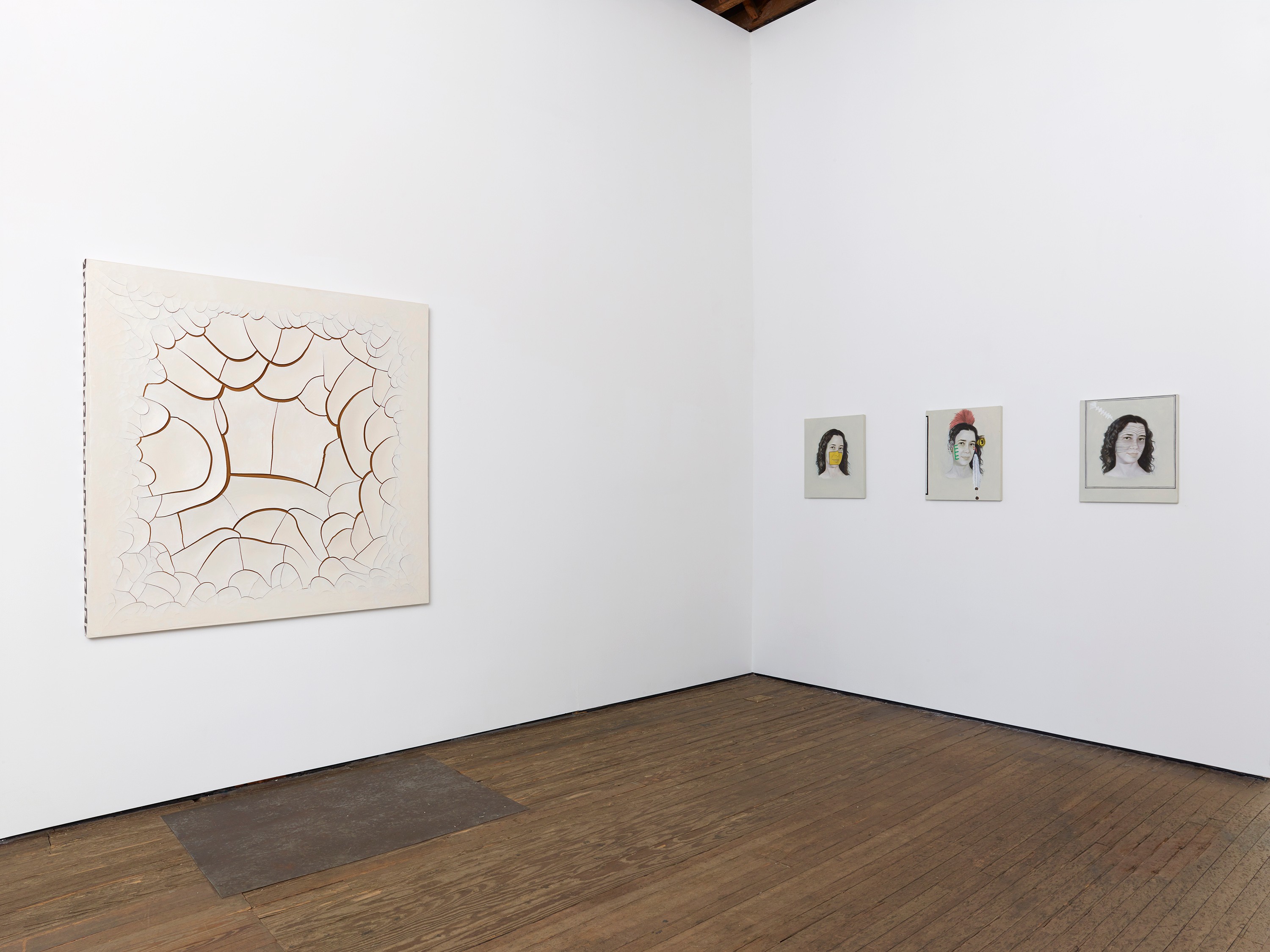 Installation view of Adriana Varejão at Lehmann Maupin Hong Kong