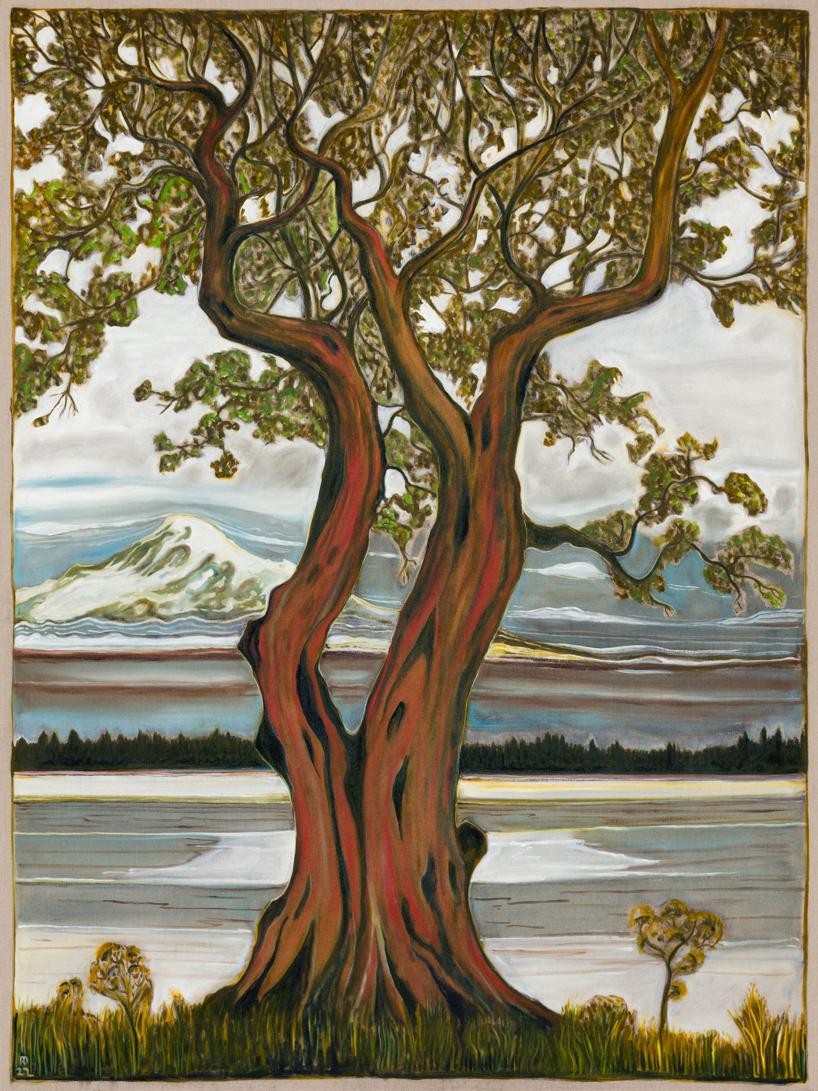 Painting by Billy Childish