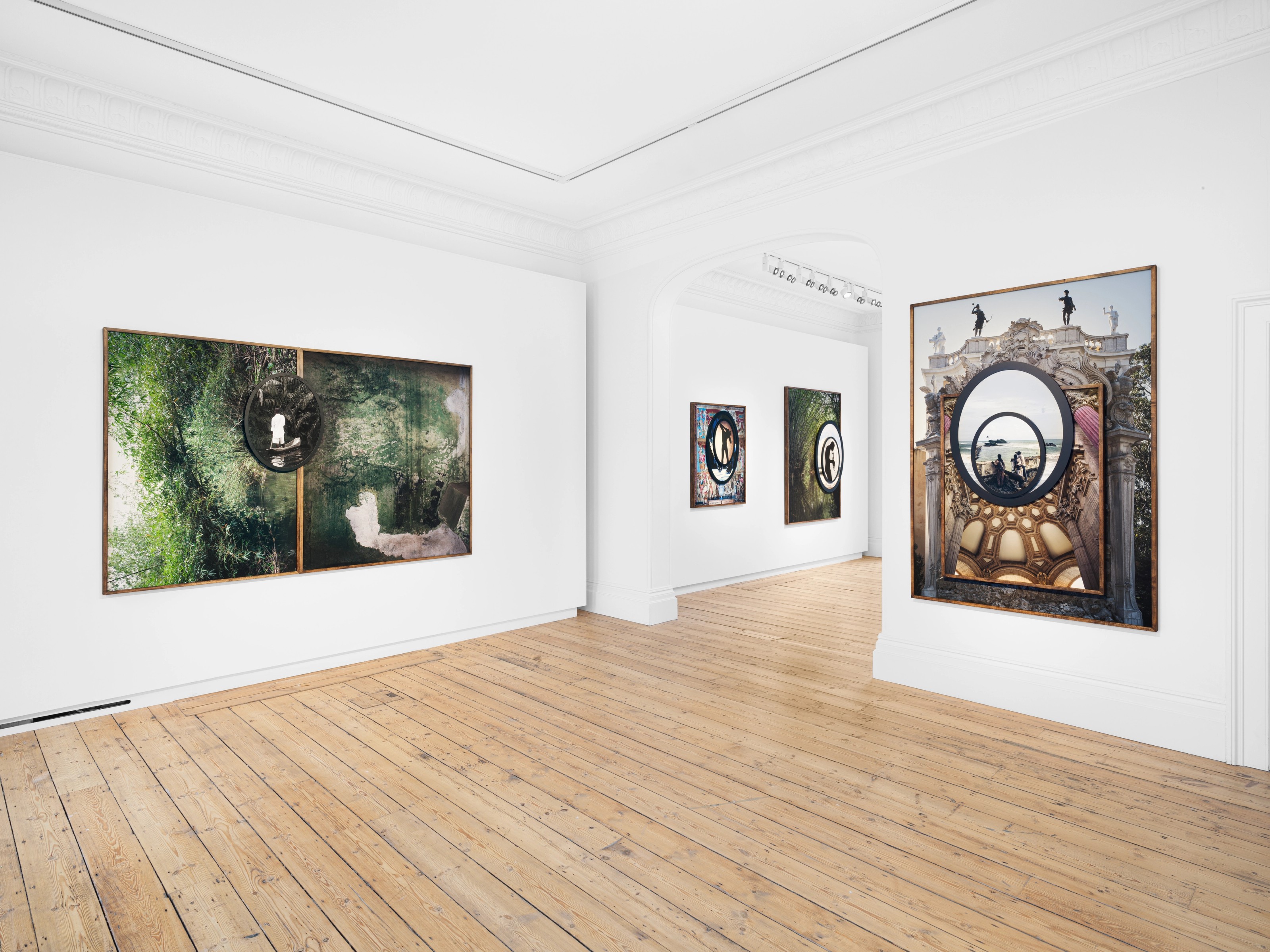 Installation view of Todd Gray at Lehmann Maupin London