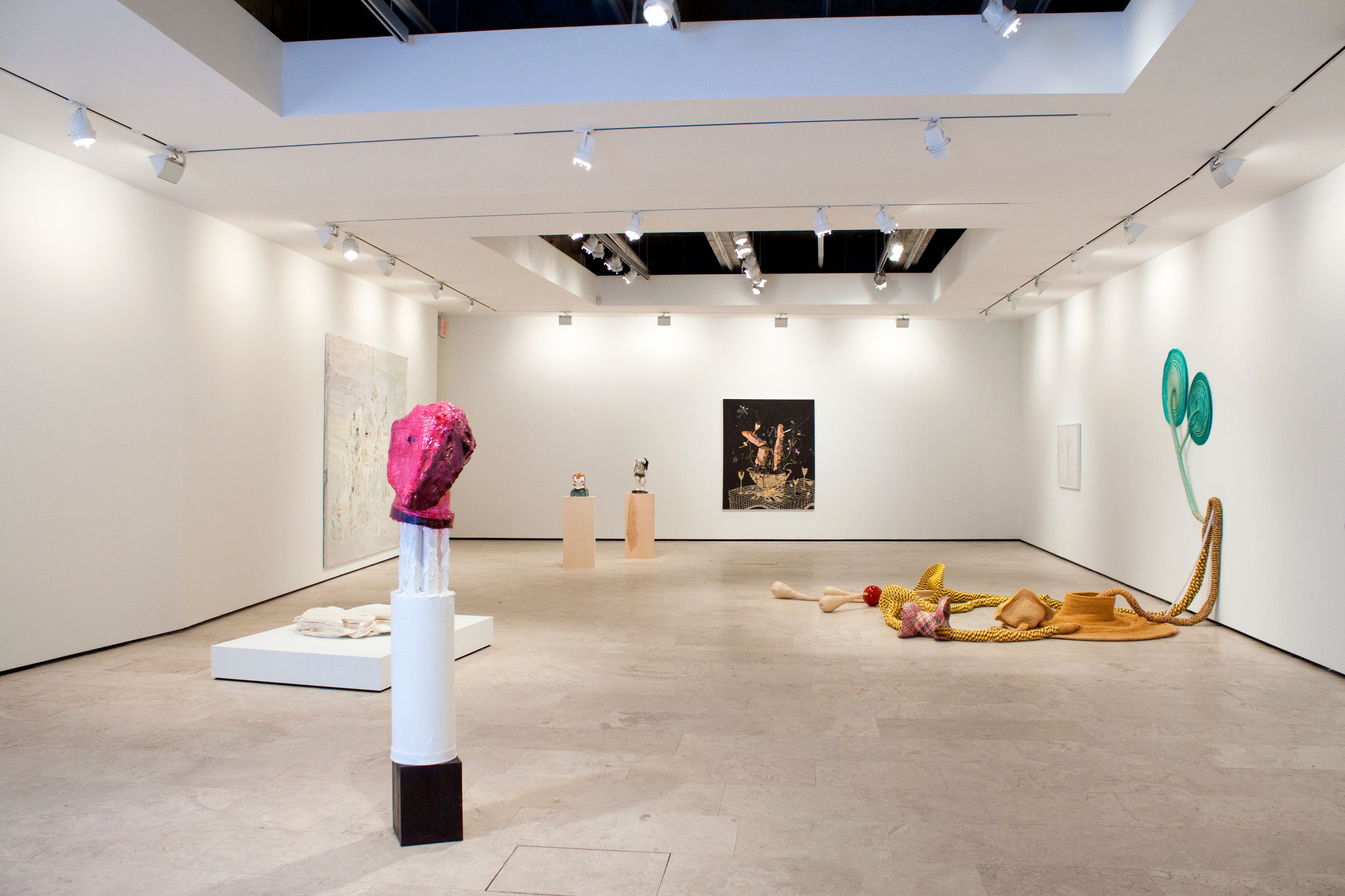 Installation view of Touched at Lehmann Maupin New York