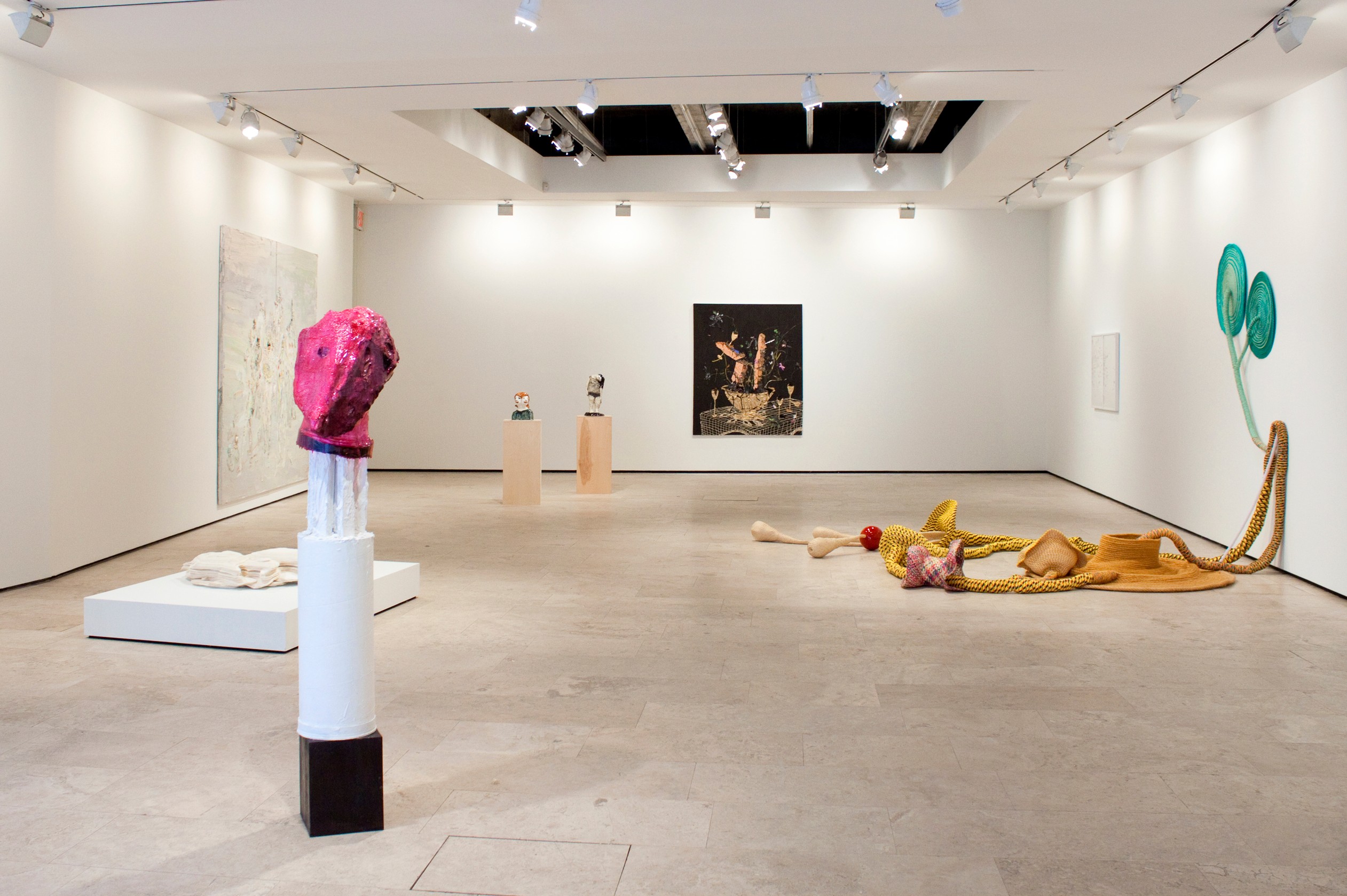 Installation view of Touched at Lehmann Maupin New York