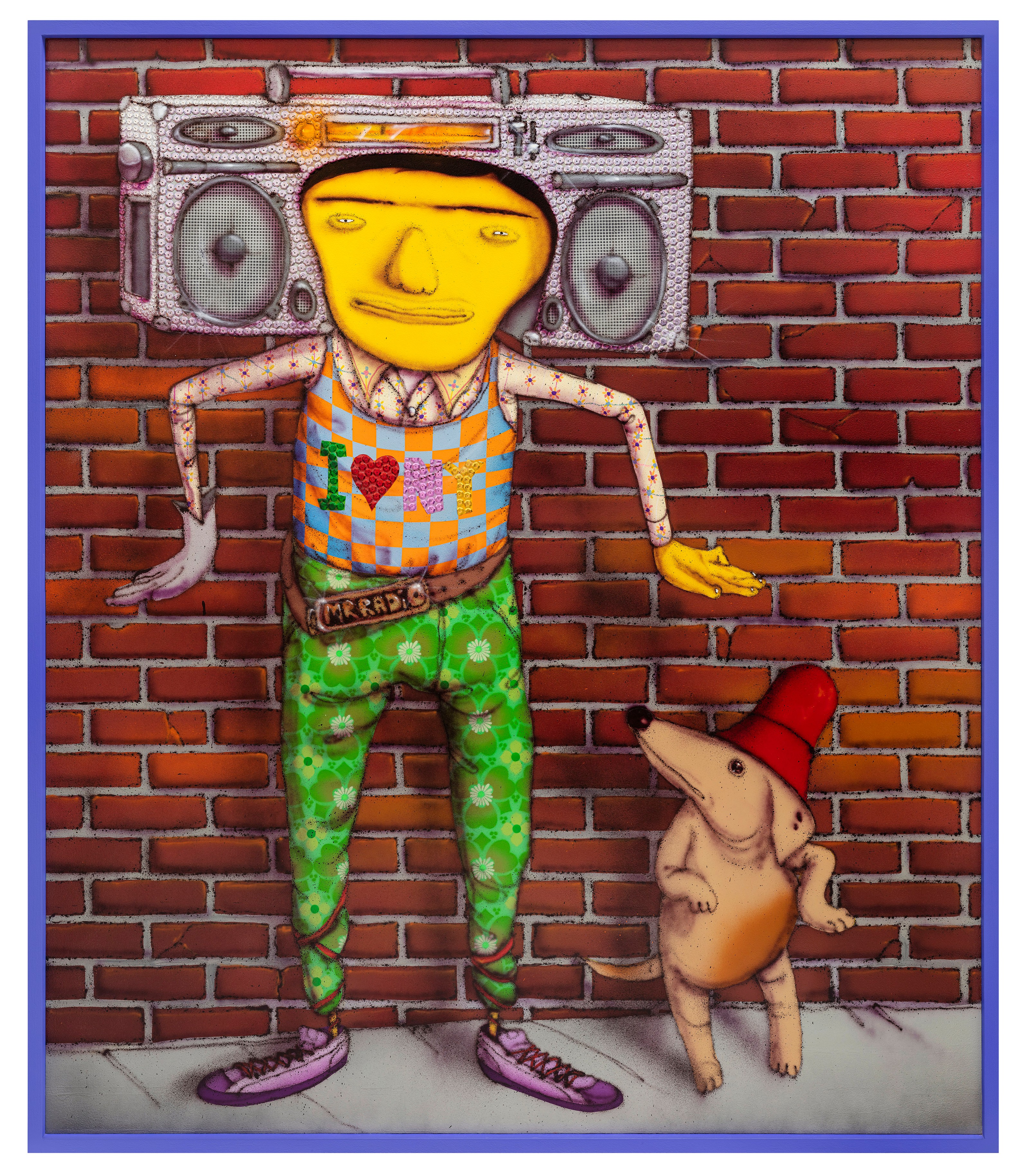 Painting by OSGEMEOS