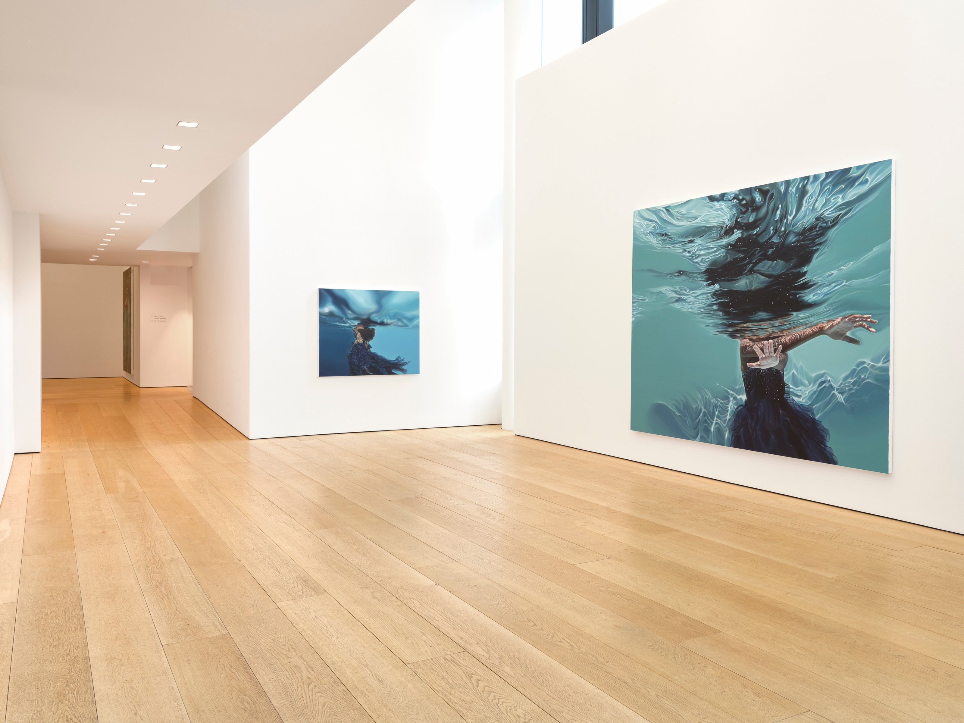 Installation view of Calida Rawles at Lehmann Maupin New York