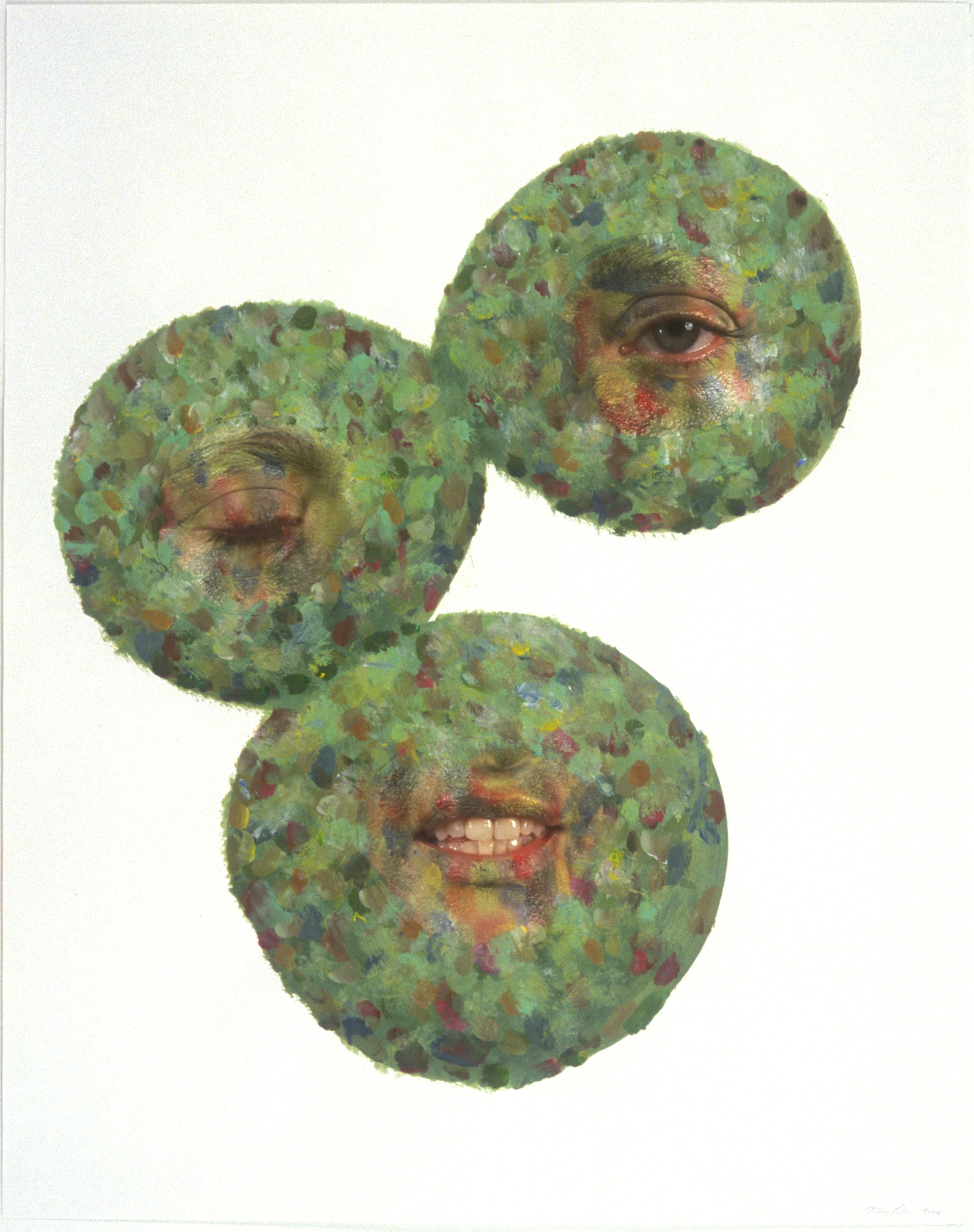 Painting by Tony Oursler
