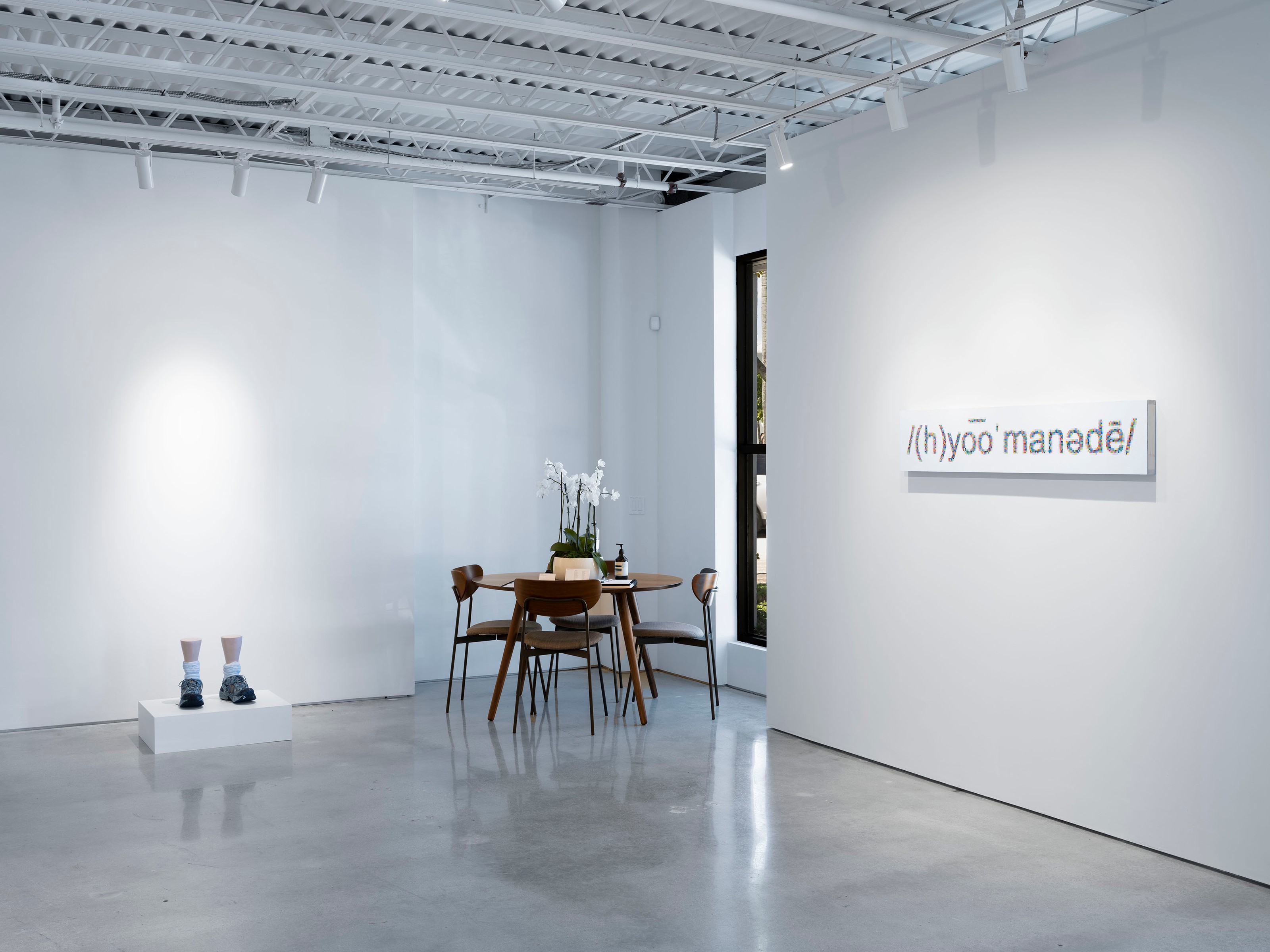 Installation view of Tom Friedman at Lehmann Maupin Palm Beach