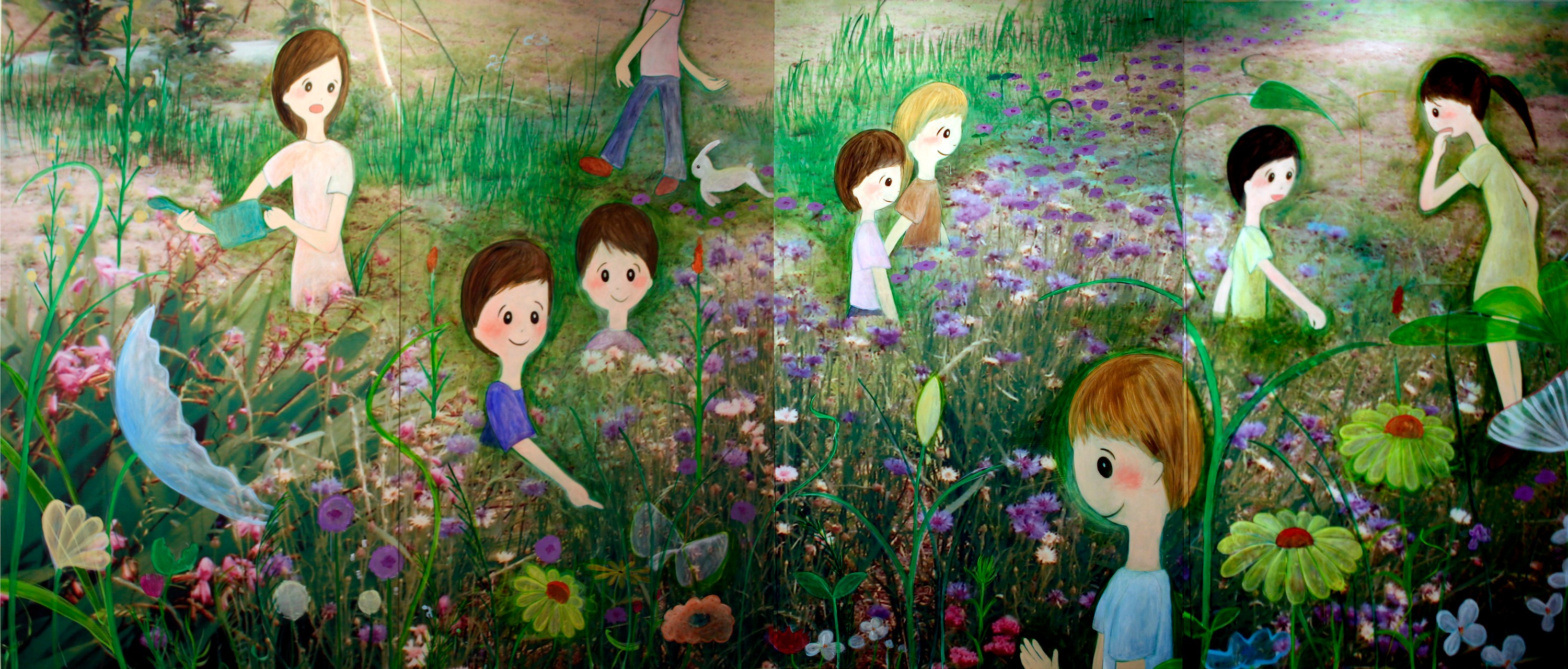 Painting by Rei Sato