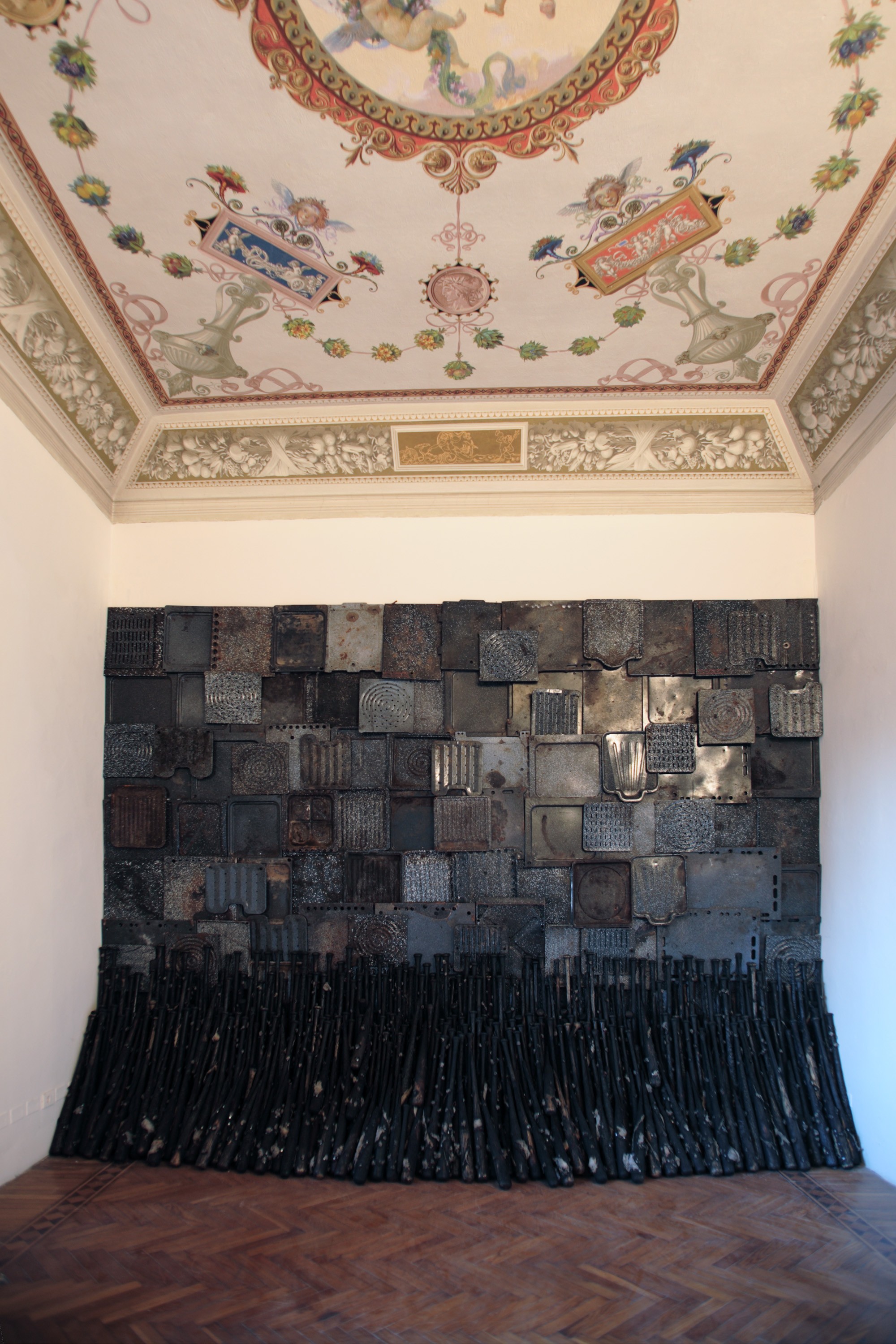 Installation view of The Refinery x: a Simple Twist of Fate at Palazzo delle Papesse