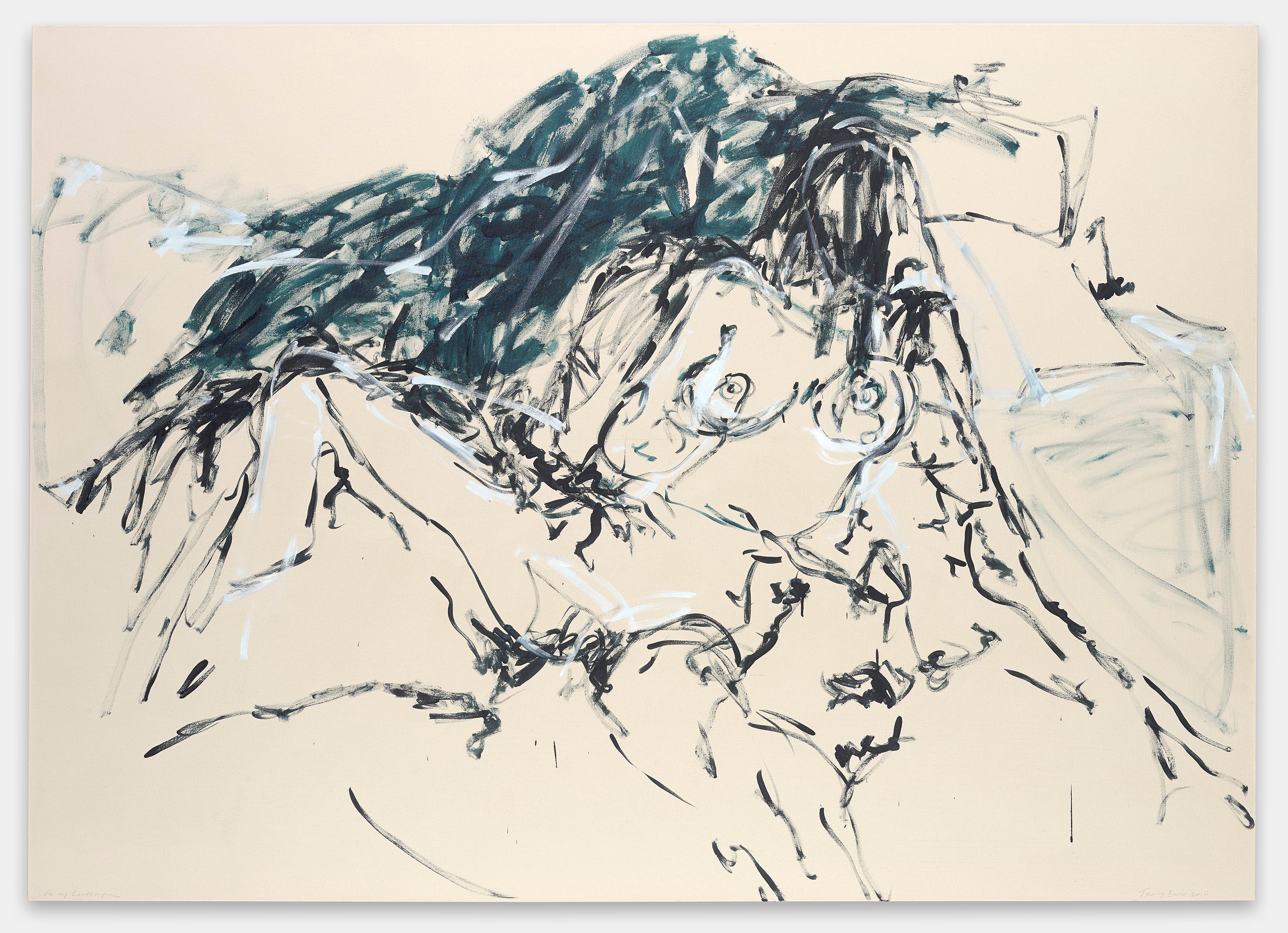 Painting by Tracey Emin