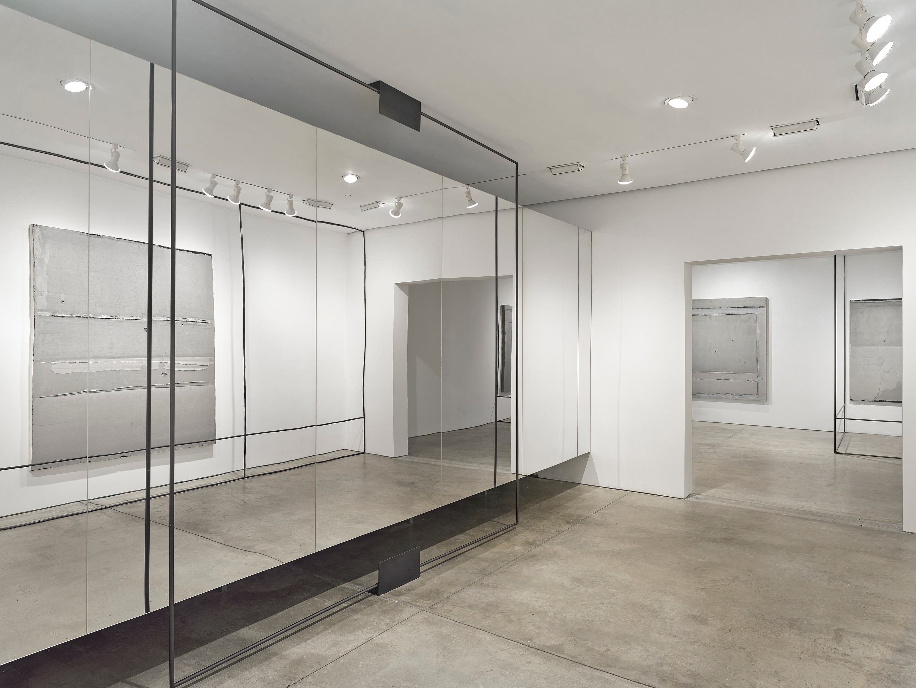 Installation view of Liu Wei at Lehmann Maupin New York