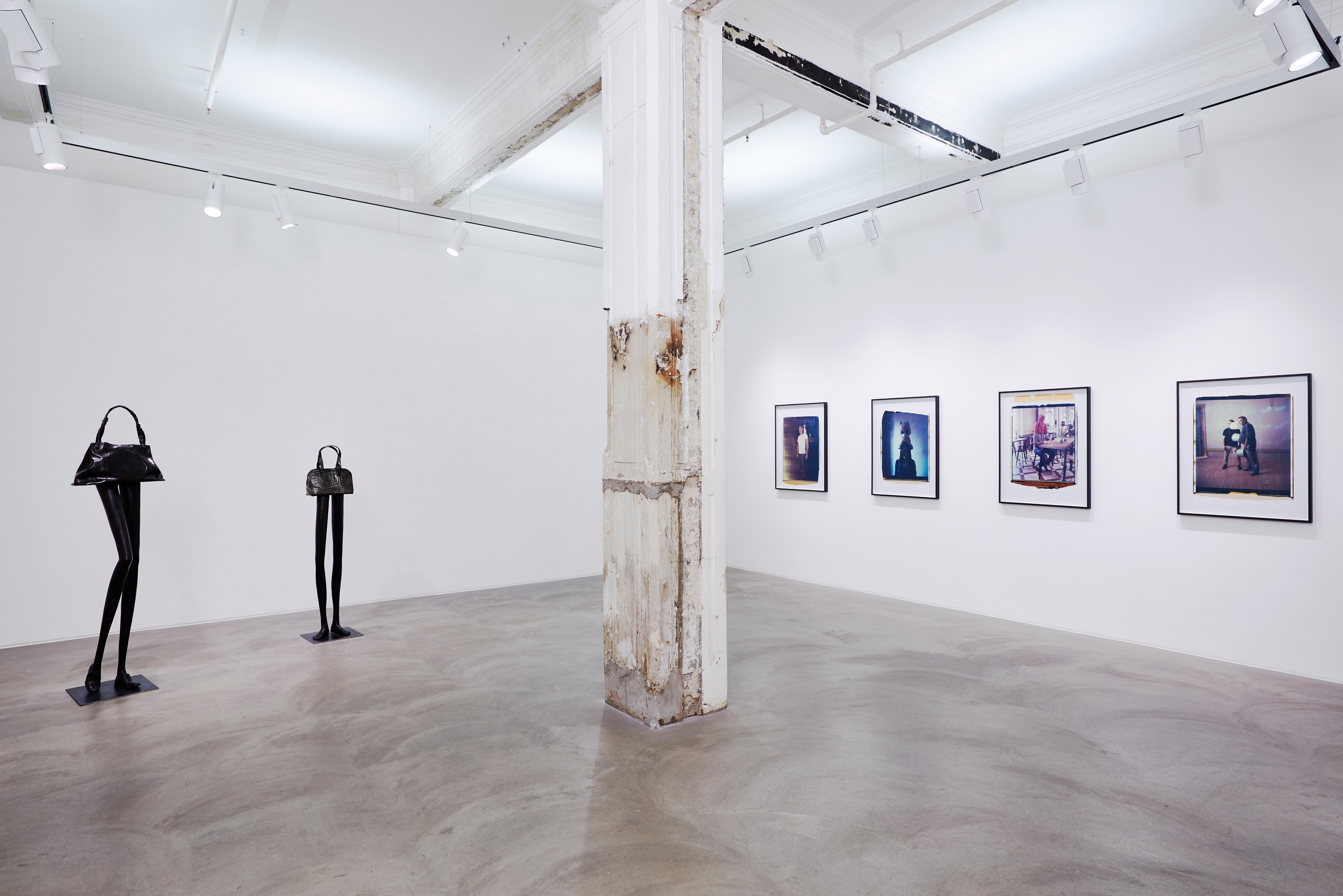 Installation view of Erwin Wurm at Lehmann Maupin Hong Kong