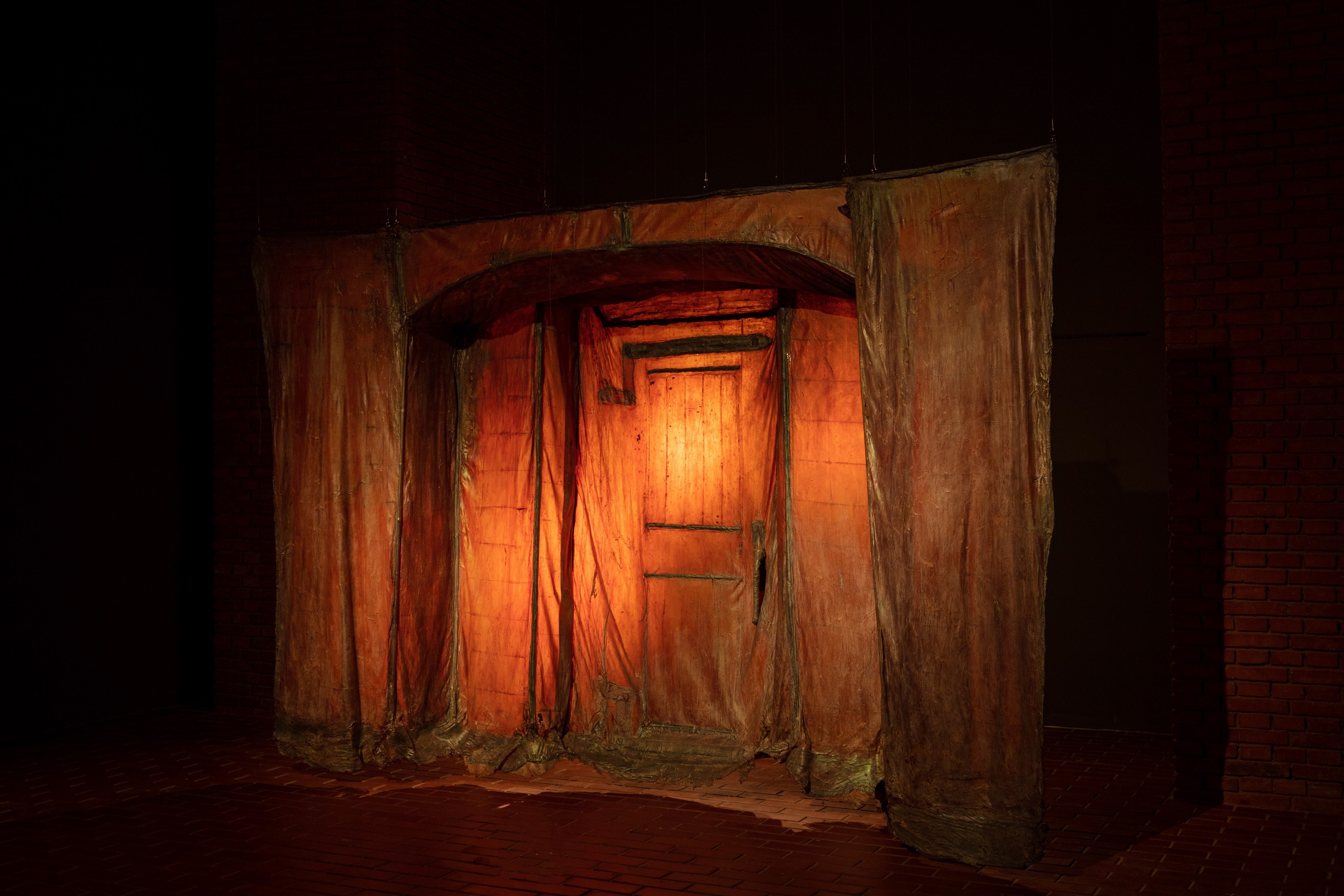 Installation view of Heidi Bucher at Red Brick Art Museum