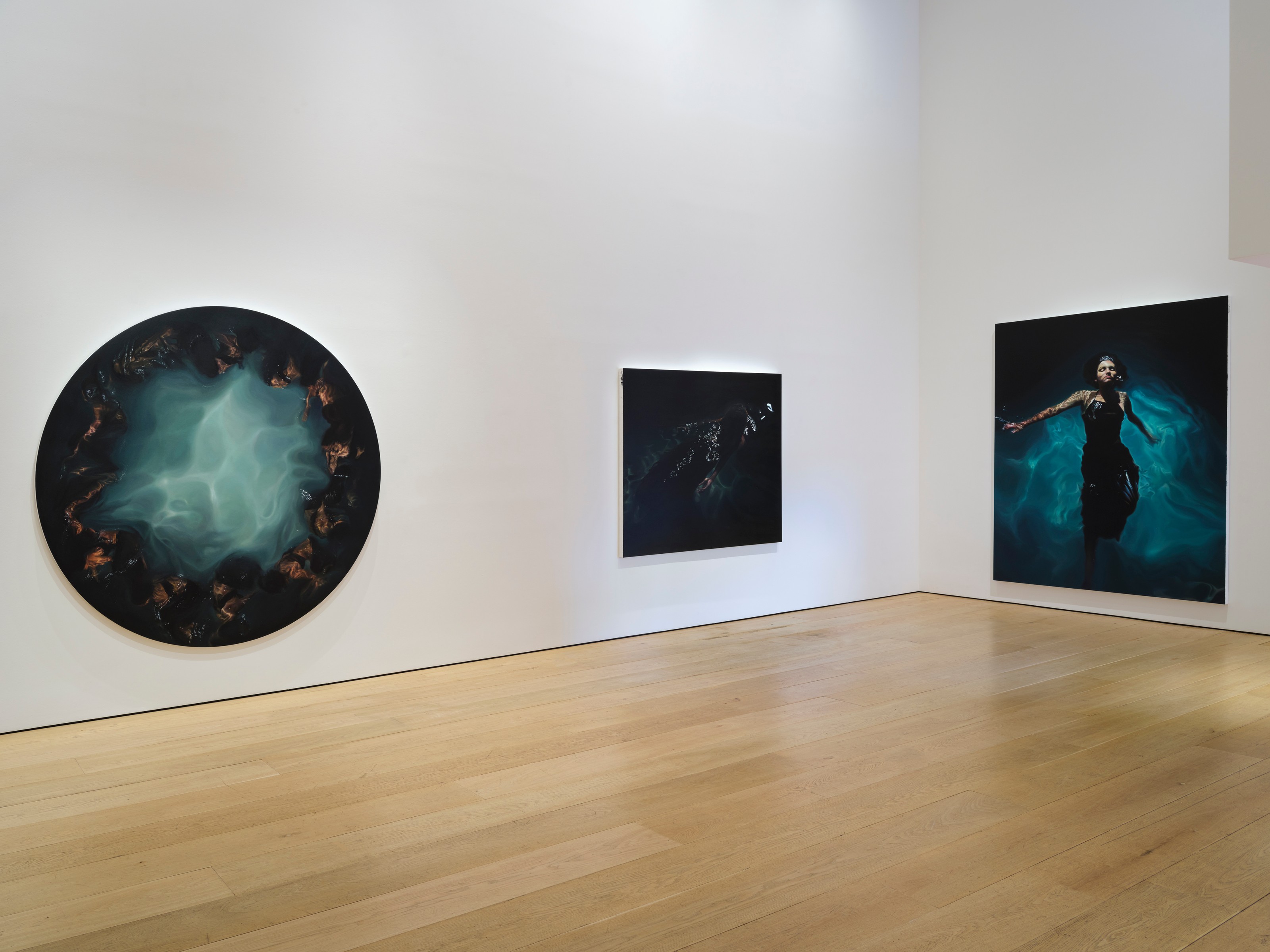 Installation view of Calida Rawles at Lehmann Maupin New York