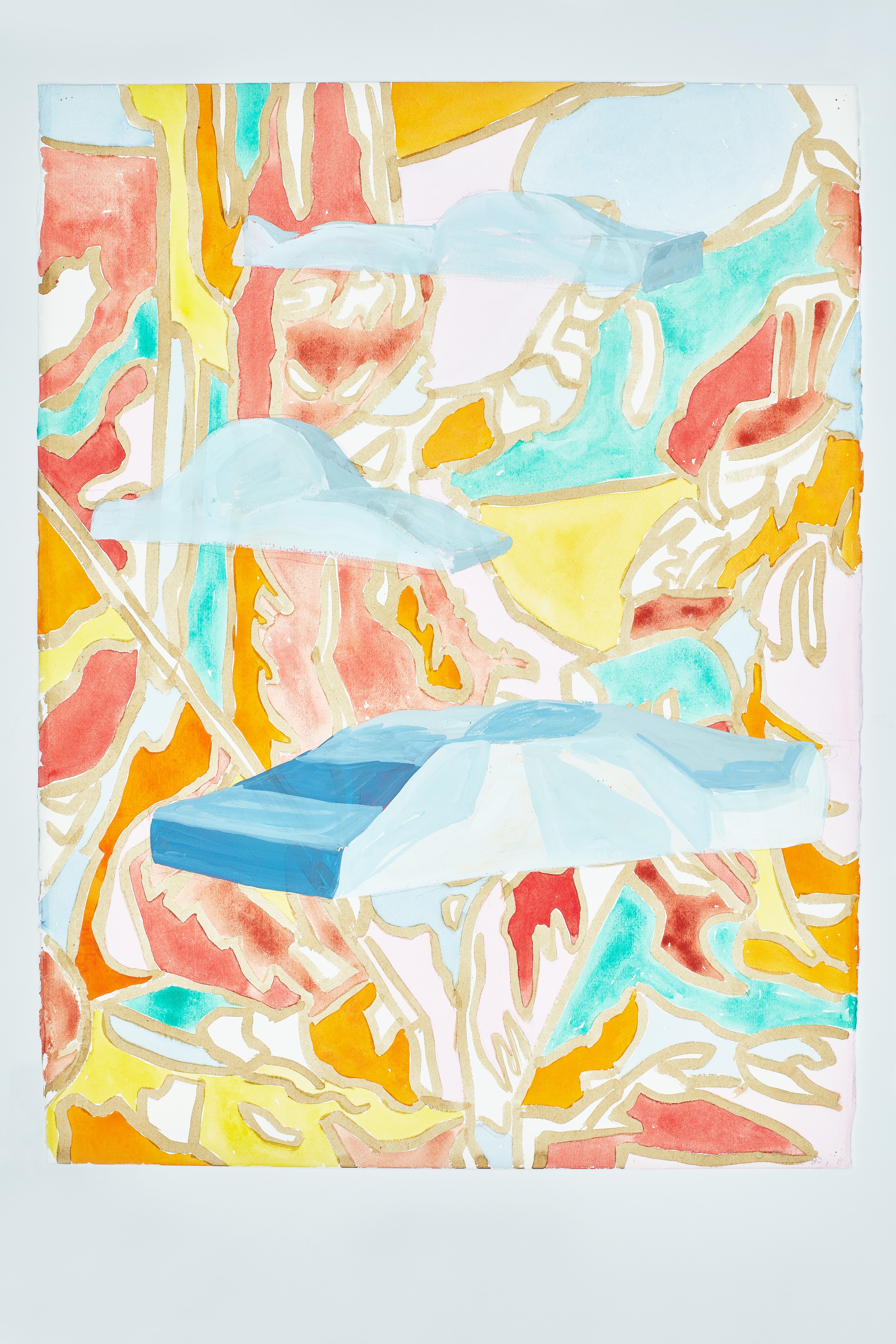 Work on paper by David Salle
