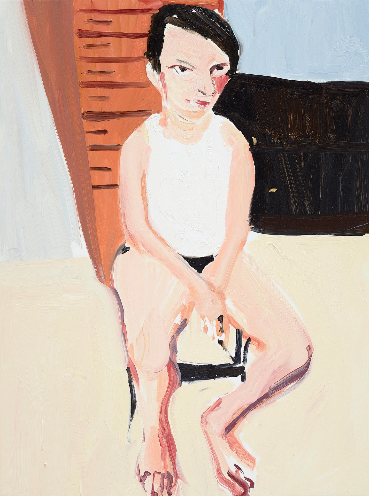 Painting by Chantal Joffe