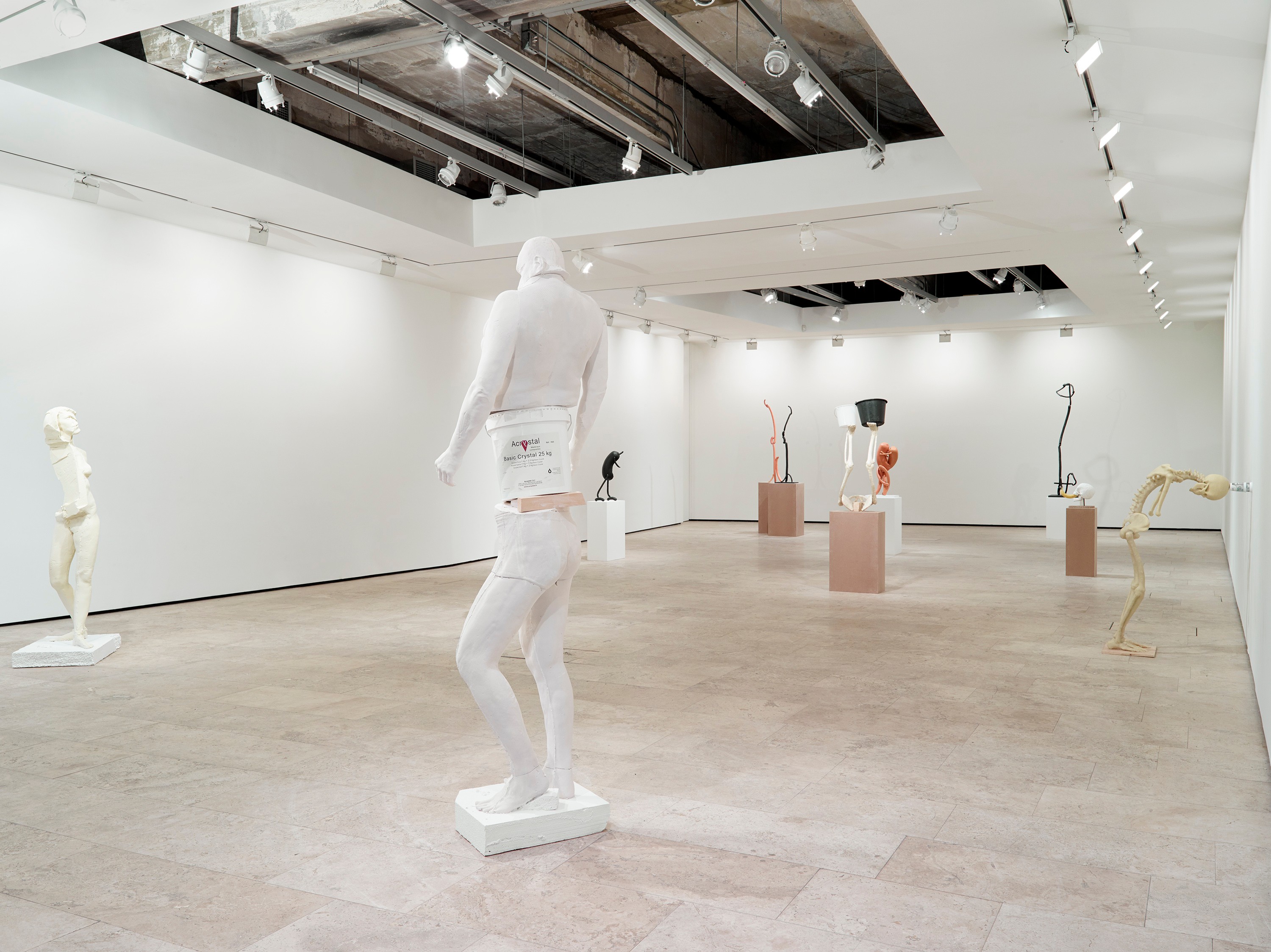 Installation view of Synthesa at Lehmann Maupin New York