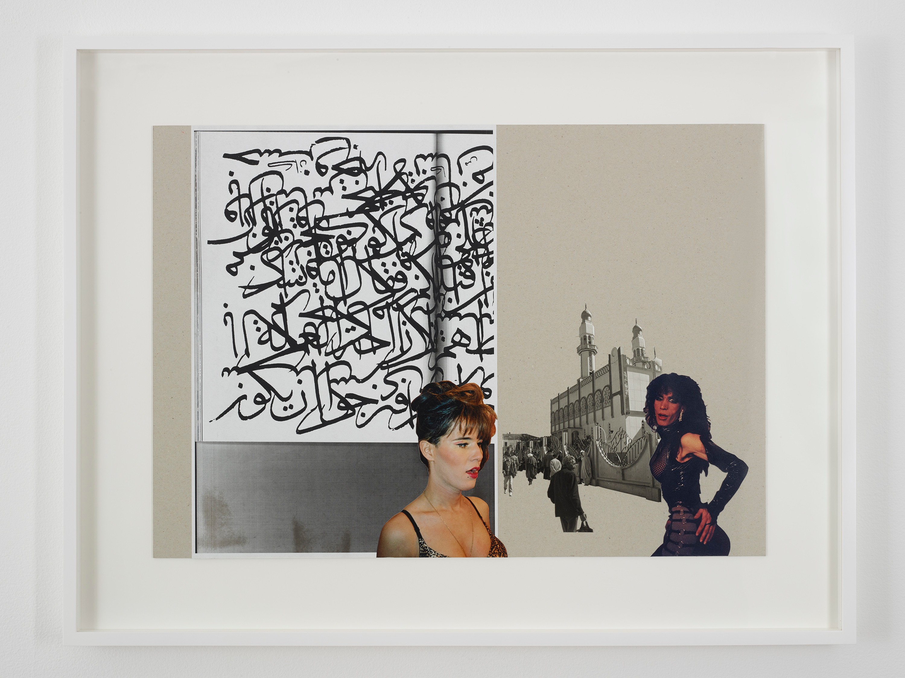 Work on paper by Kader Attia