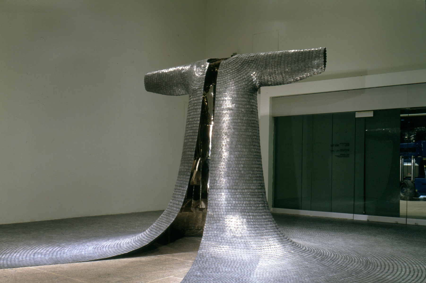 Installation view of Do Ho Suh at Whitney Museum of American Art at Philip Morris