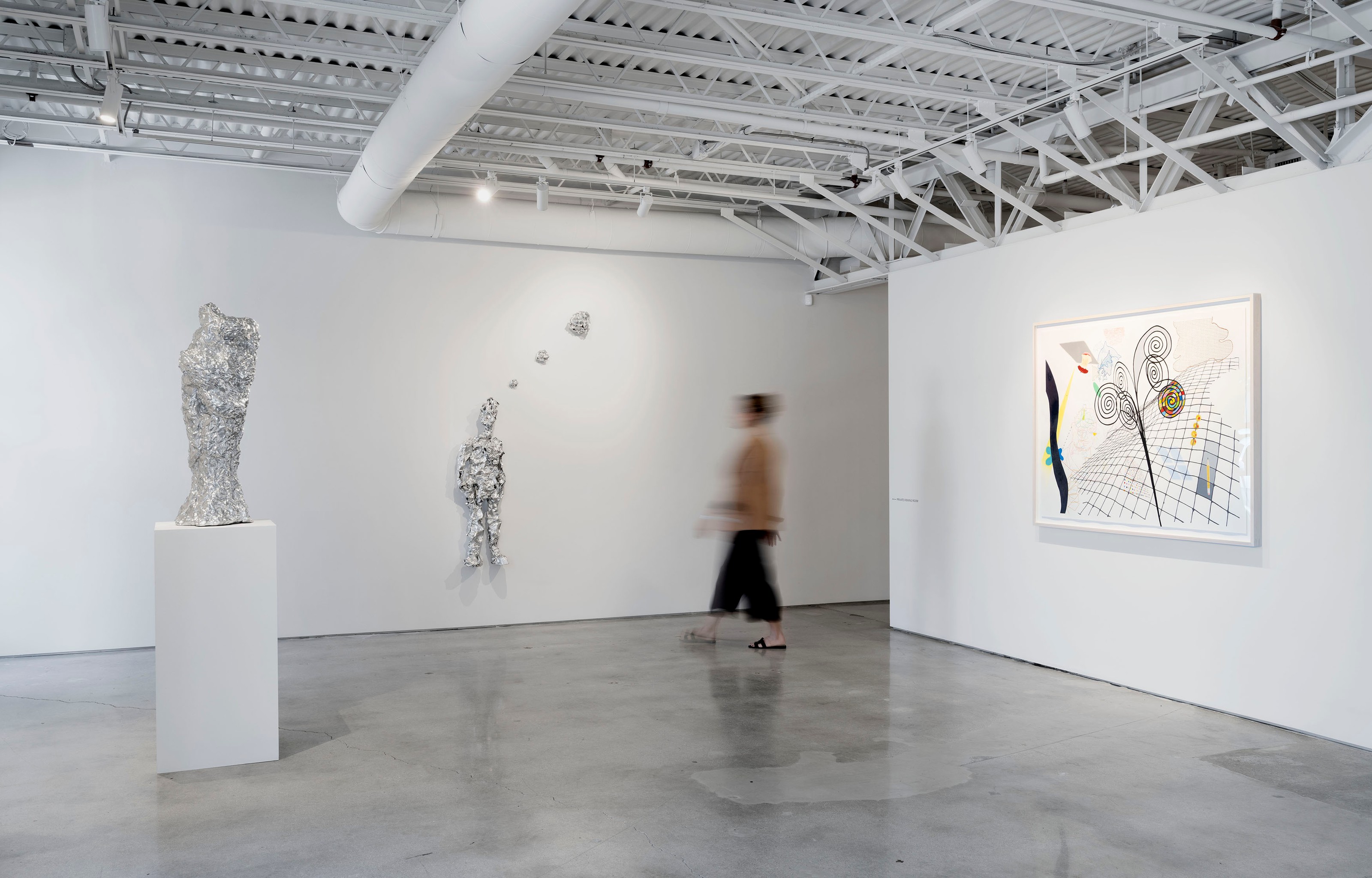 Installation view of Tom Friedman at Lehmann Maupin Palm Beach
