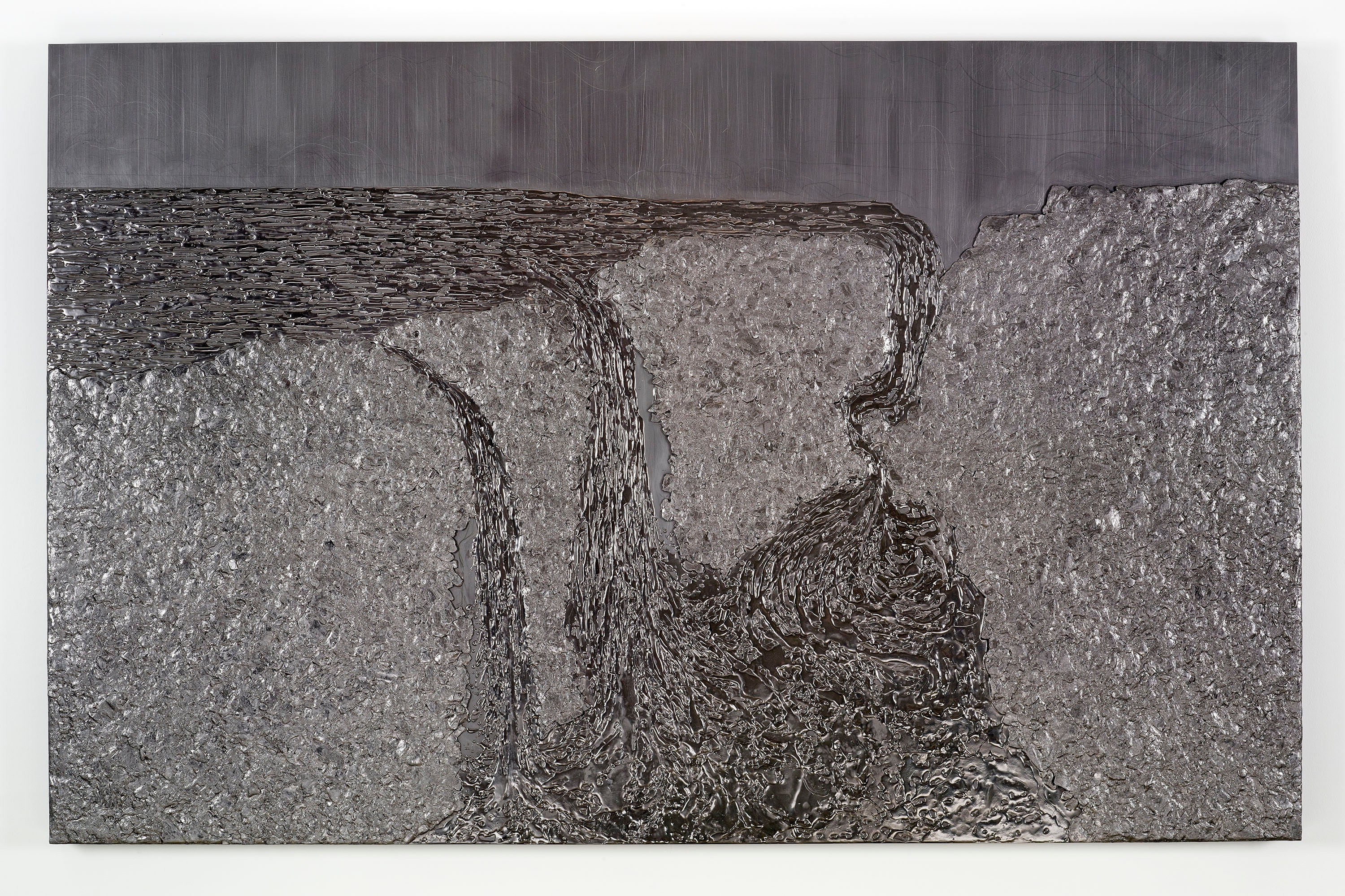 Graphite panel by Teresita Fernández