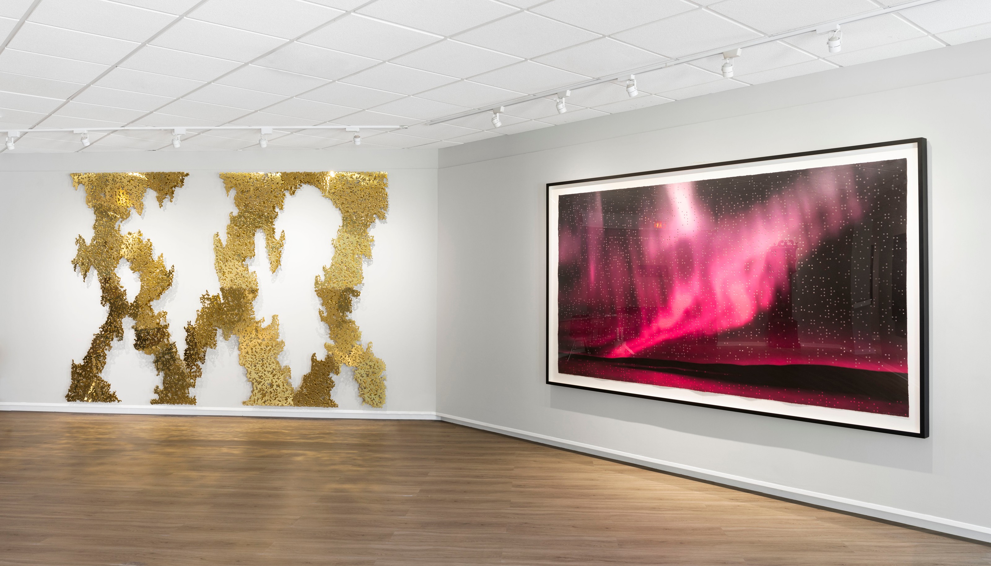 Installation view of Origins at Lehmann Maupin Palm Beach